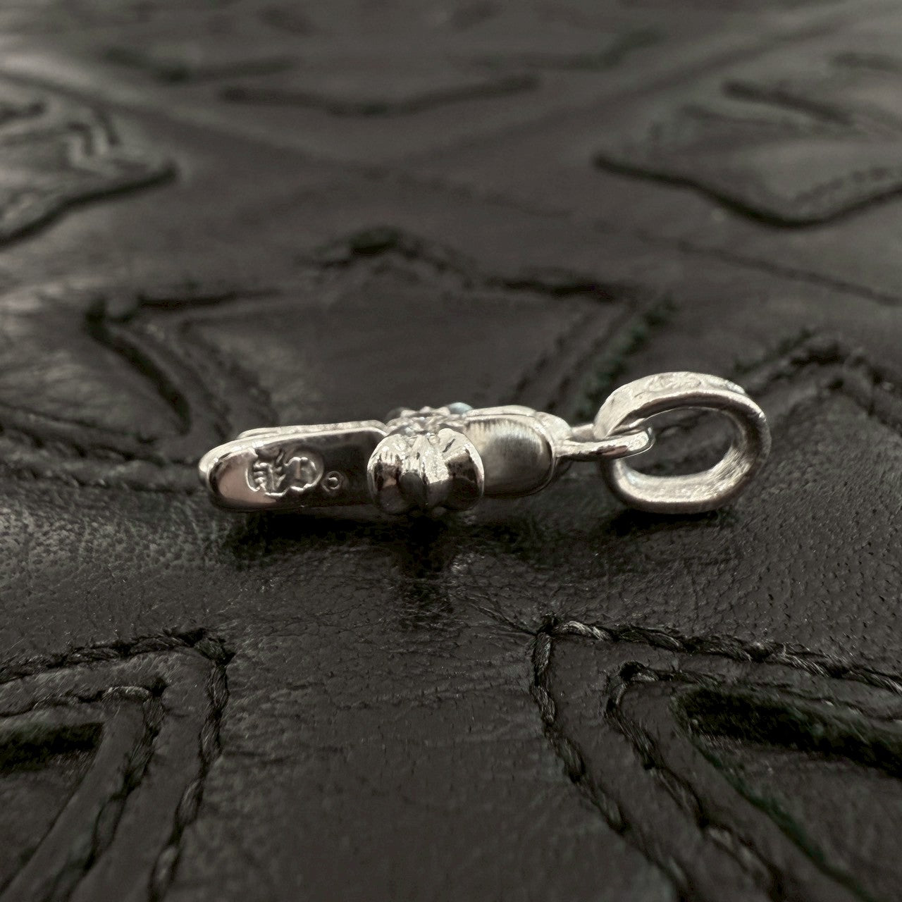 CHROME HEARTS 18K WG Baby Fat Charm Pave Diamond クロムハーツ 18K ホワイトゴールド ベビーファット チャーム パヴェダイヤ
