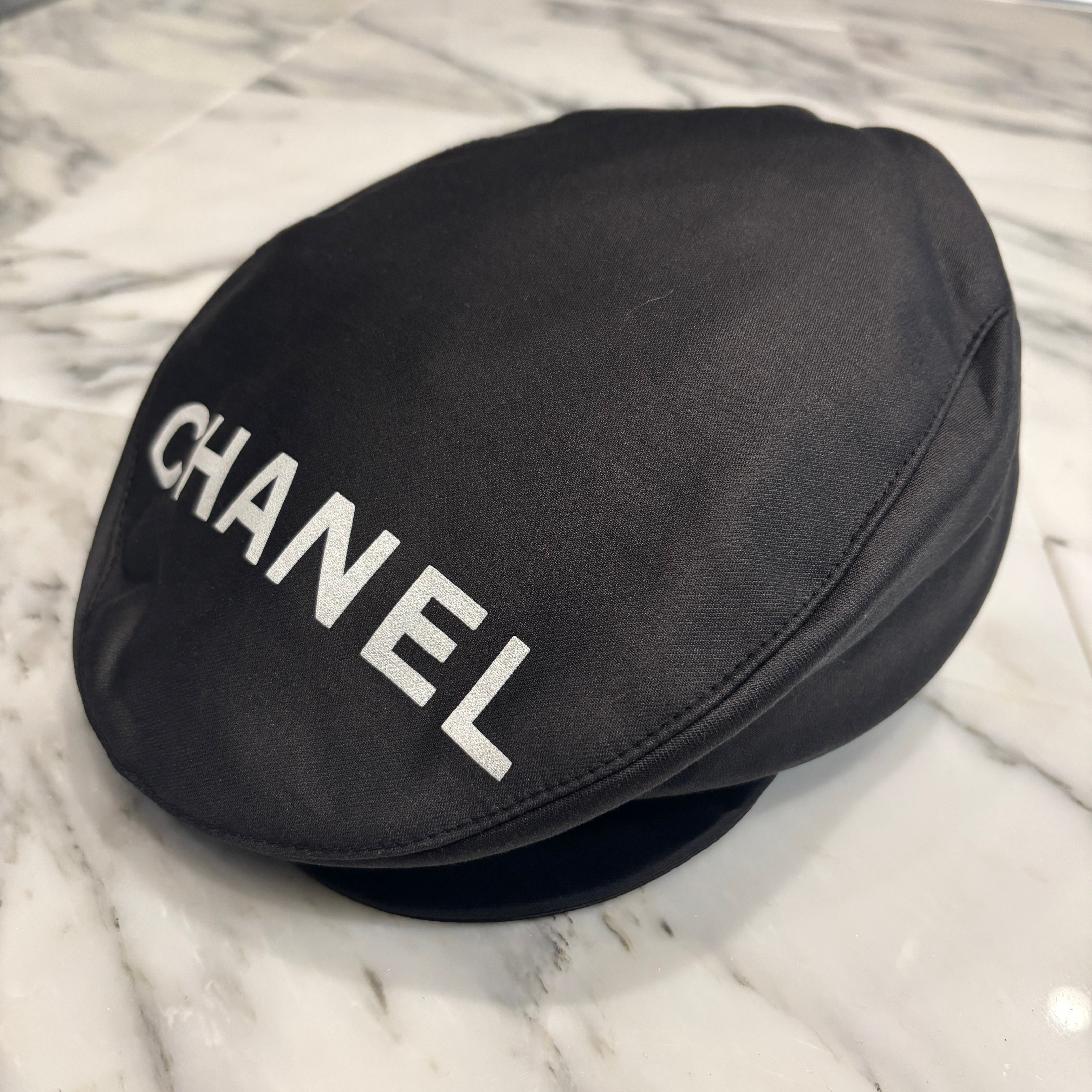 CHANEL 1990-2000's Big Logo Hunting Cap Size M シャネル 1990-2000's ビッグロゴ ハンチングキャップ サイズM