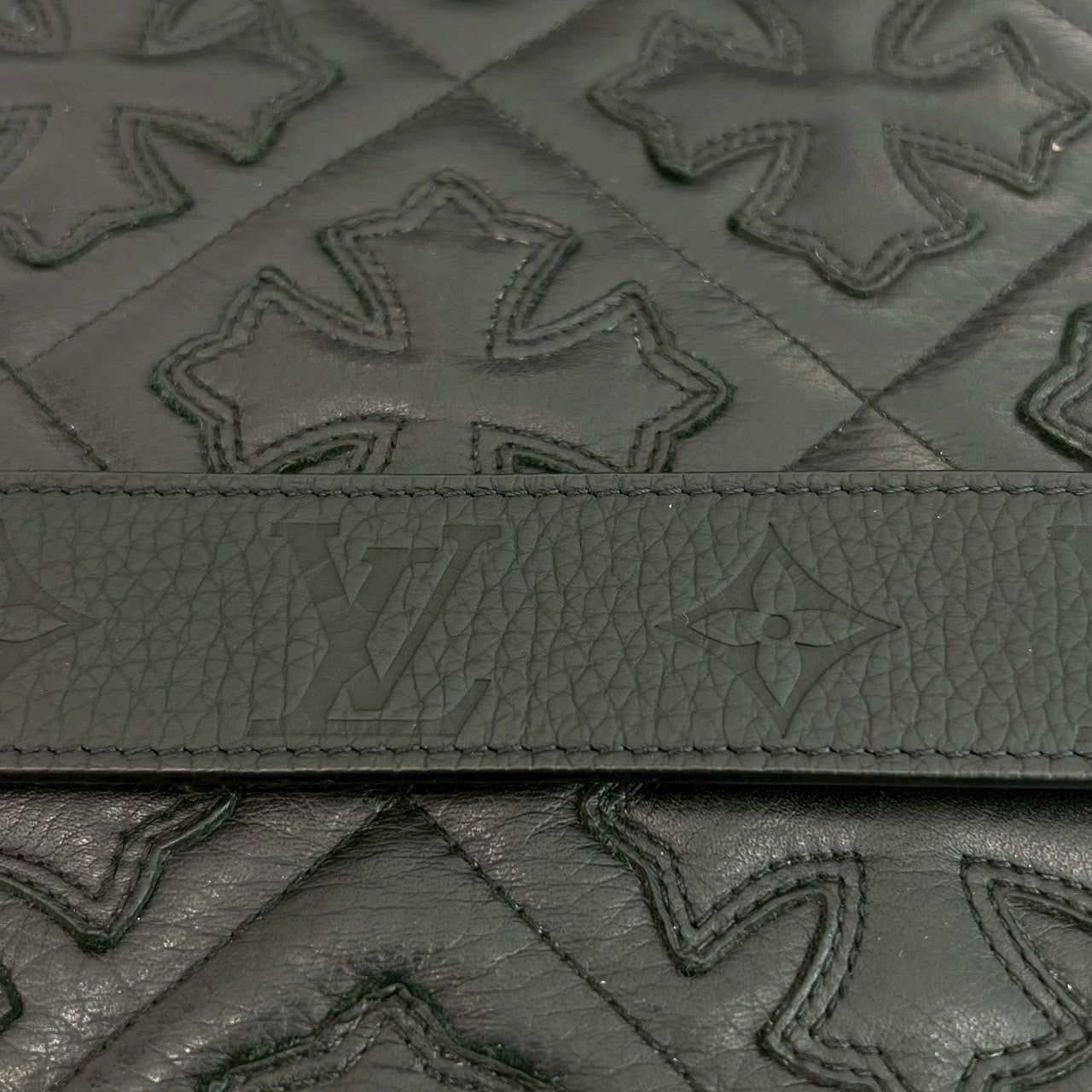 LOUIS VUITTON Sun Tulle Signature Chain Belt MP058 Size 90/36 ルイヴィトン サンチュール シグネチャー チェーンベルト サイズ90/36