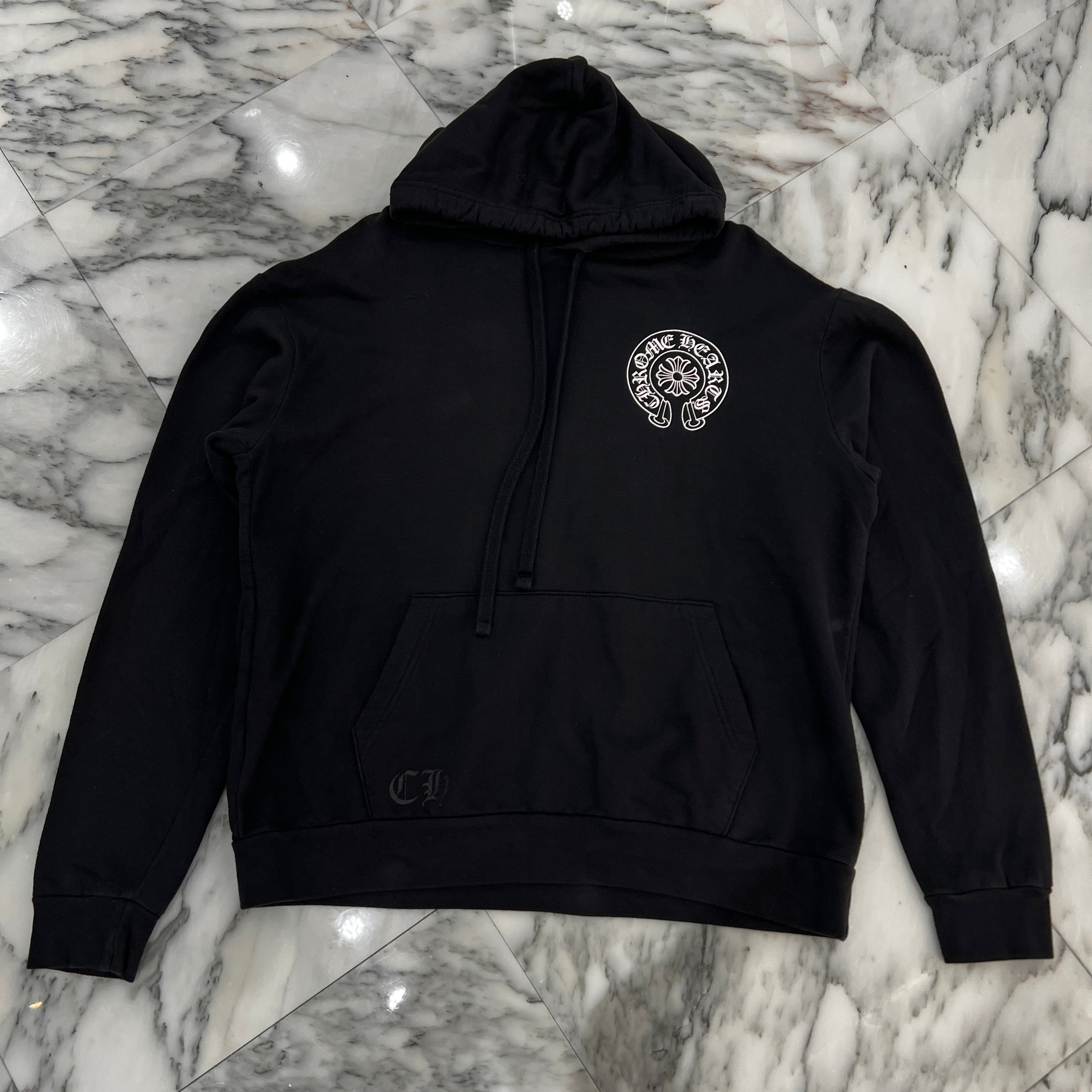 CHROME HEARTS Malibu Limited Horseshoe Pullover Hoodie Size M クロムハーツ マリブ限定 ホースシュー プルオーバーフーディ サイズM
