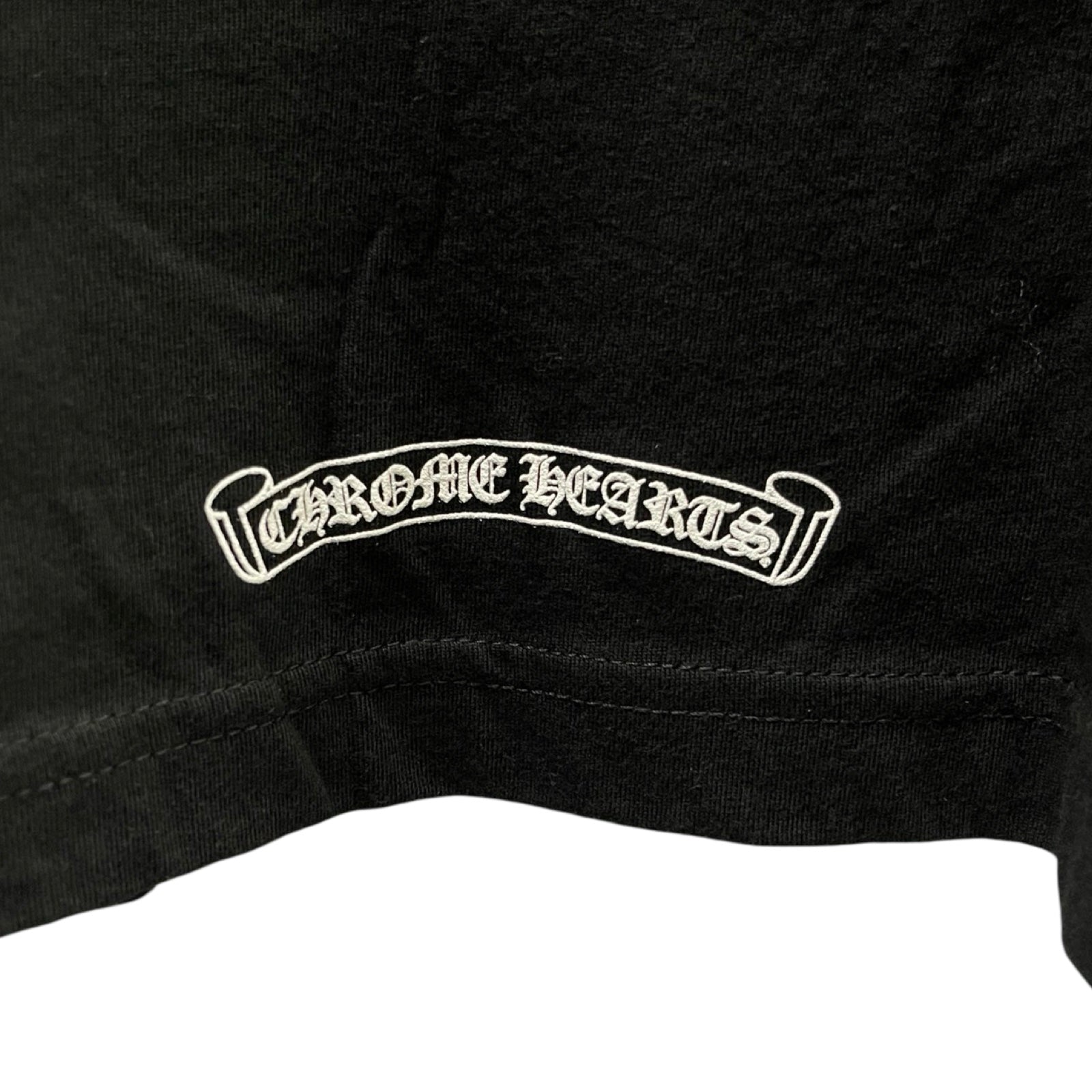 CHROME HEARTS Back Block CH Logo Tee Size XS