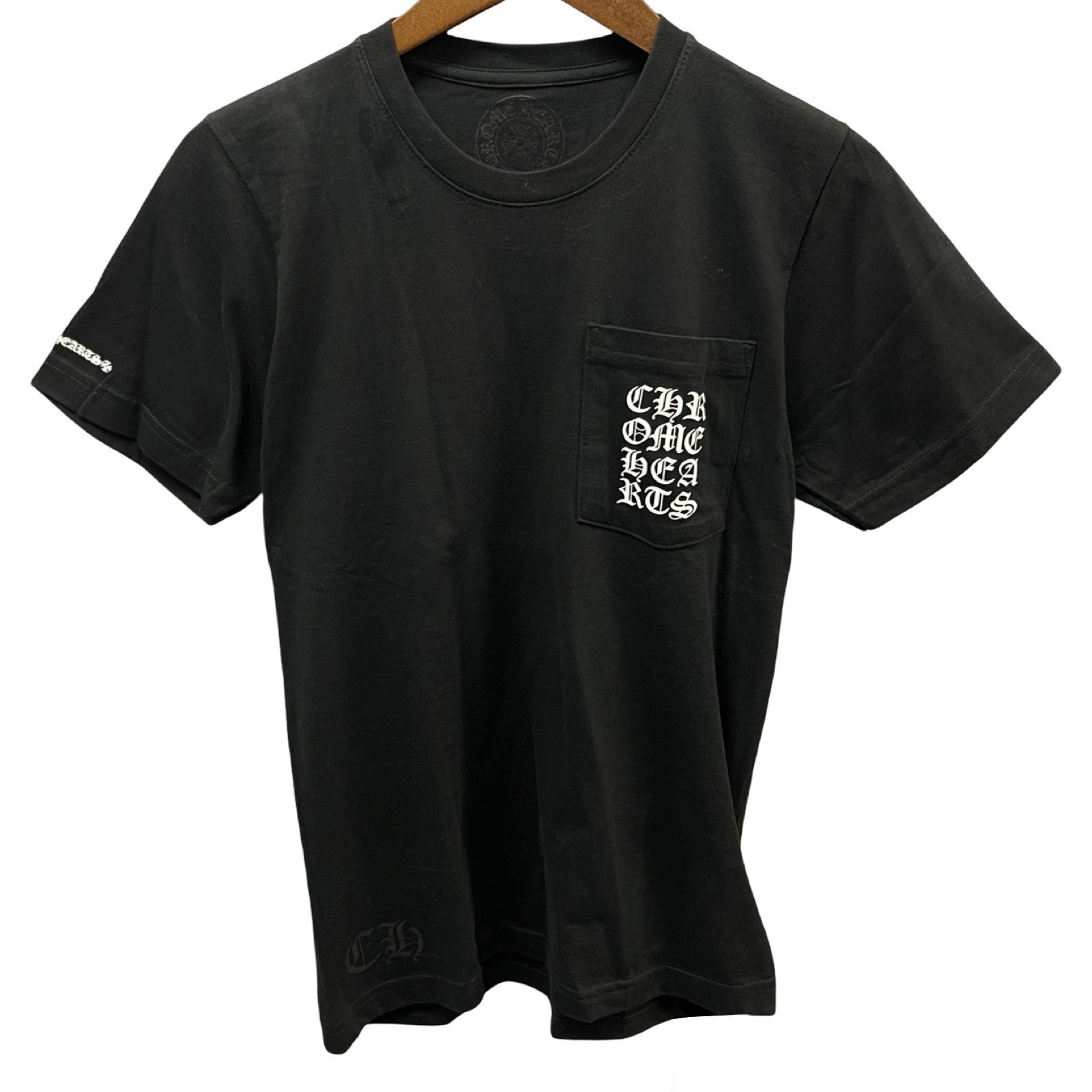 CHROME HEARTS Back Block CH Logo Tee Size XS