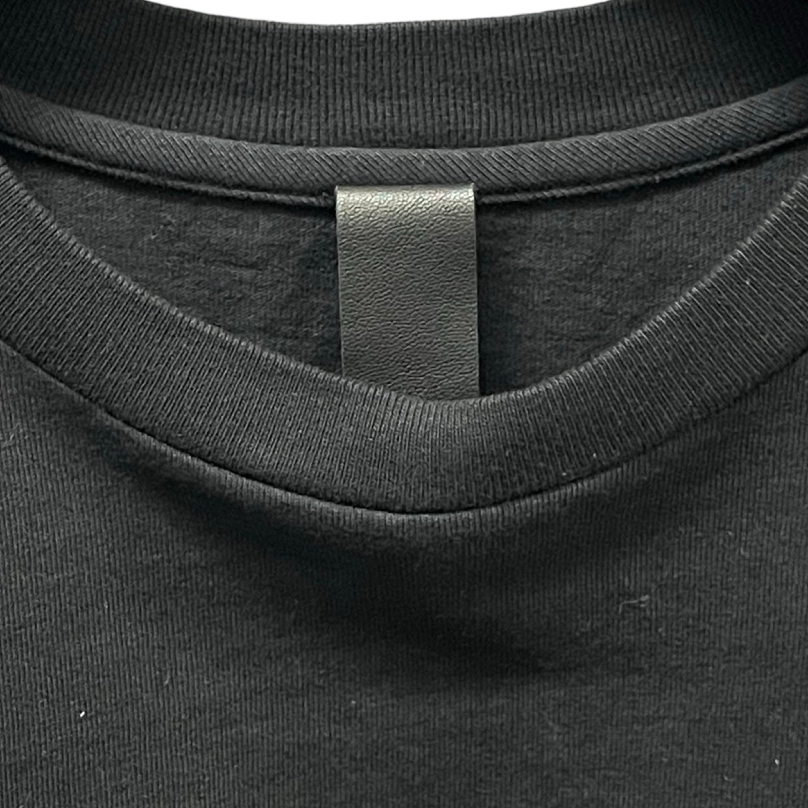 CHROME HEARTS Y NOT Script Logo Cropped Short Sleeve T-Shirt Size M