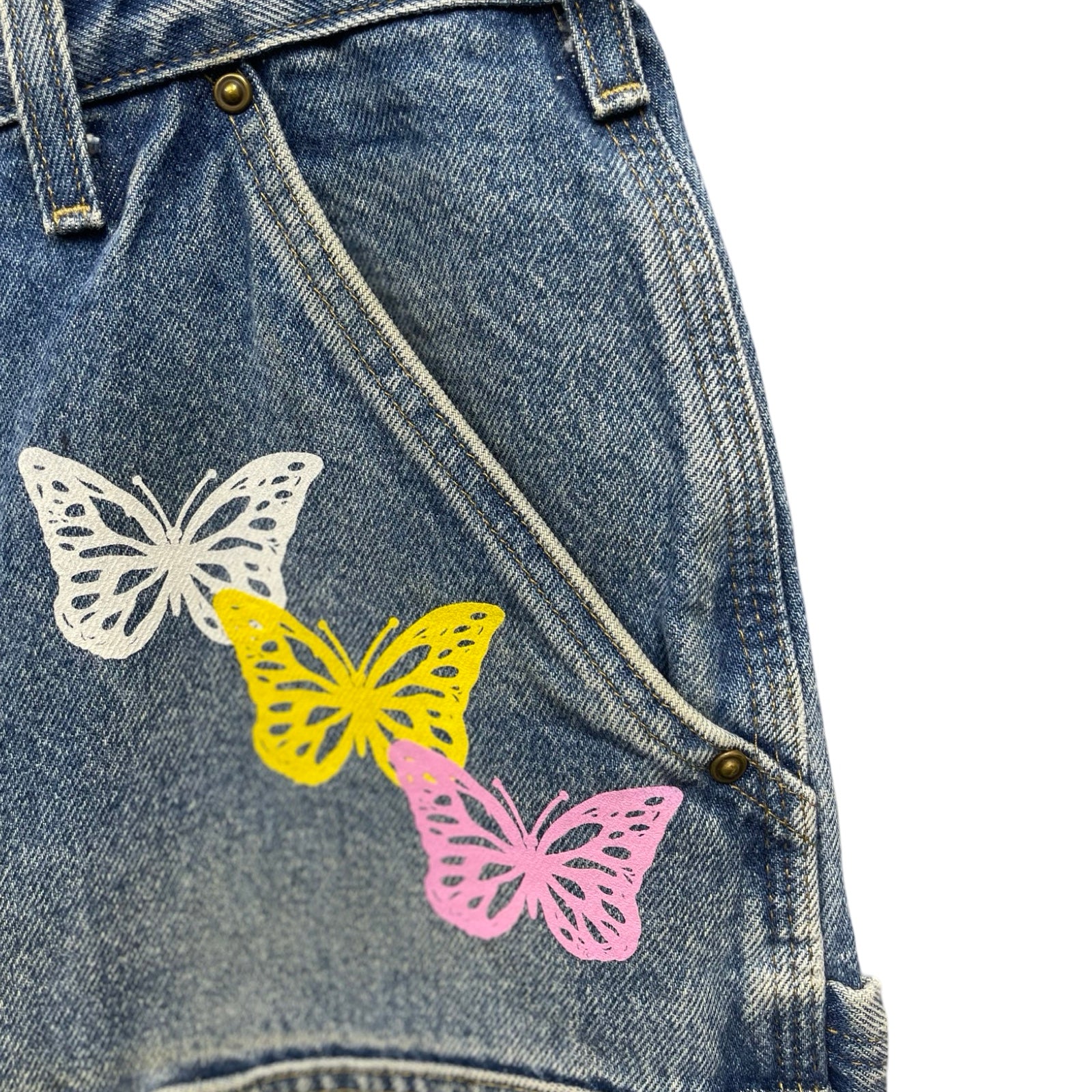 ABOUT DREAMS Butterfly Jeans Size W34 L36