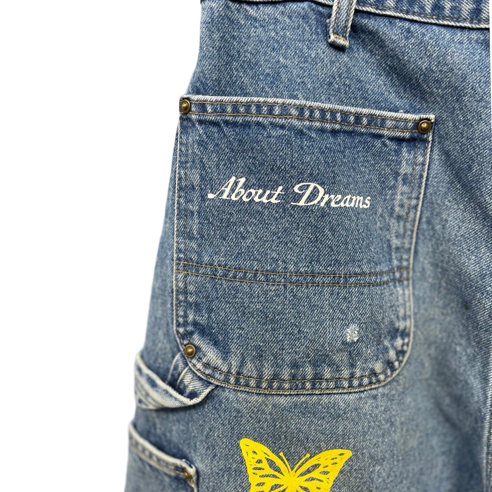 ABOUT DREAMS Butterfly Jeans Size W34 L36