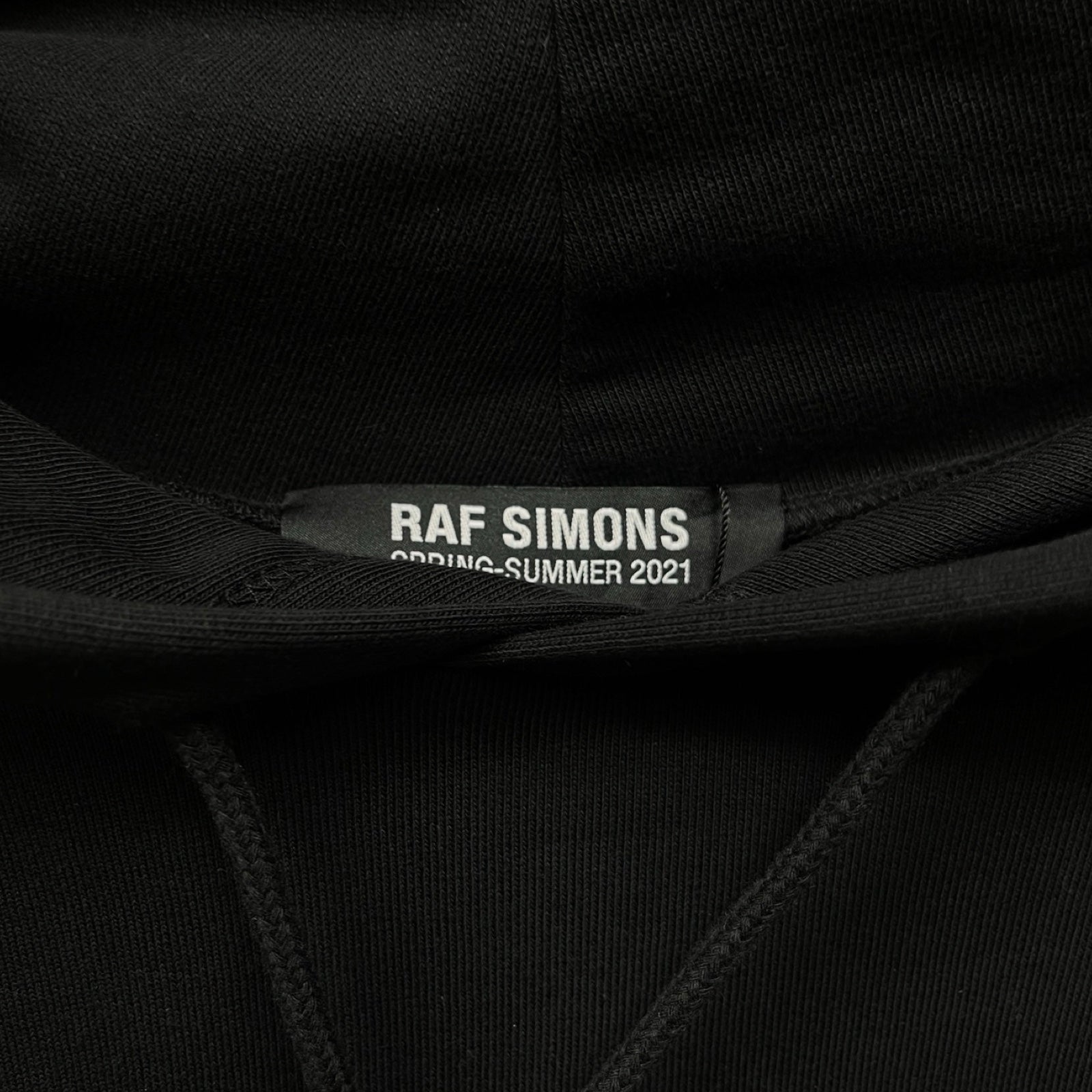 RAF SIMONS 2021SS Teenage Dreams Oversized Hoodie 211-M175D-19003
