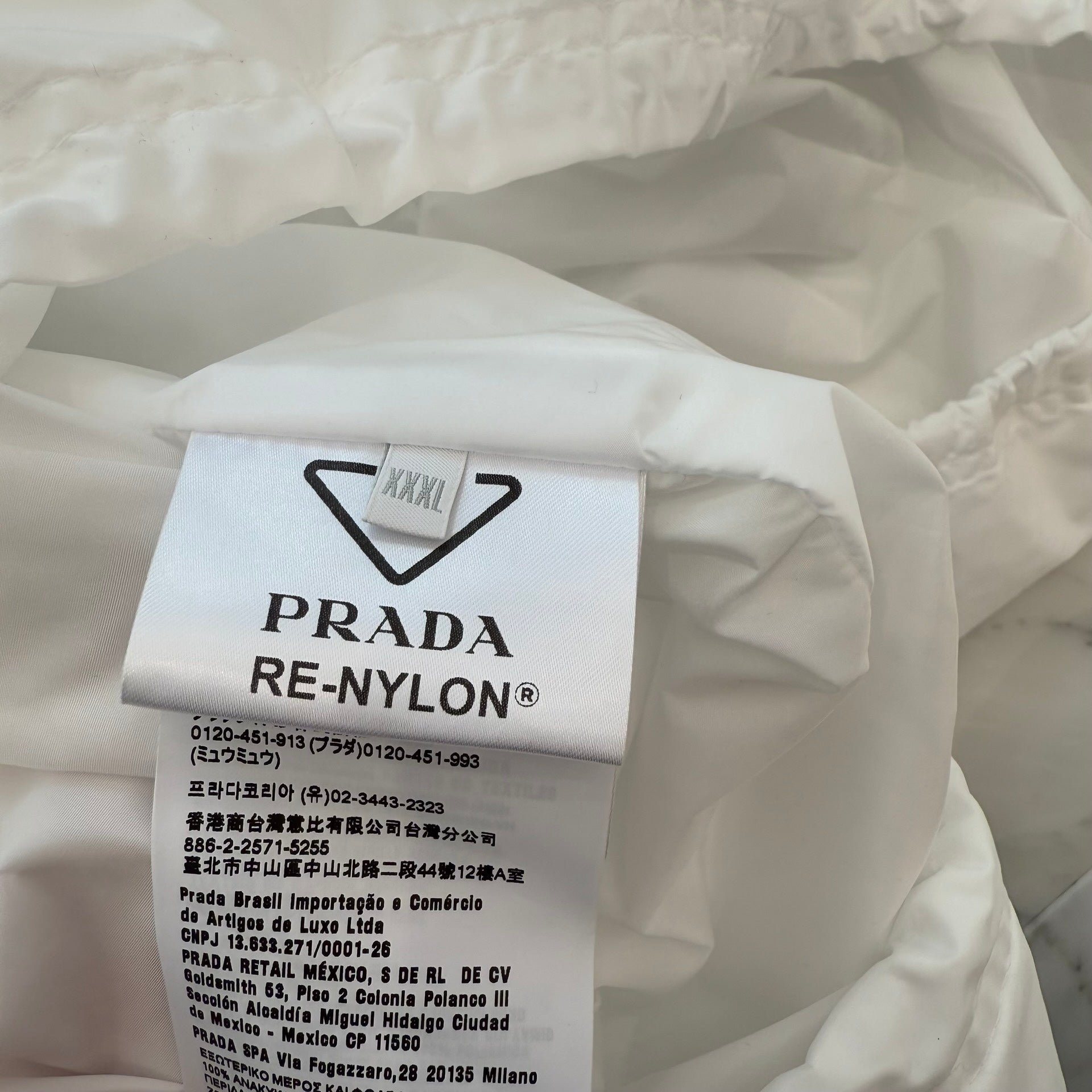 PRADA 2024SS Re-Nylon Blouson Jacket SGC533 S000 1WQ9 Size XXXL プラダ リナイロンブルゾンジャケット サイズXXXL