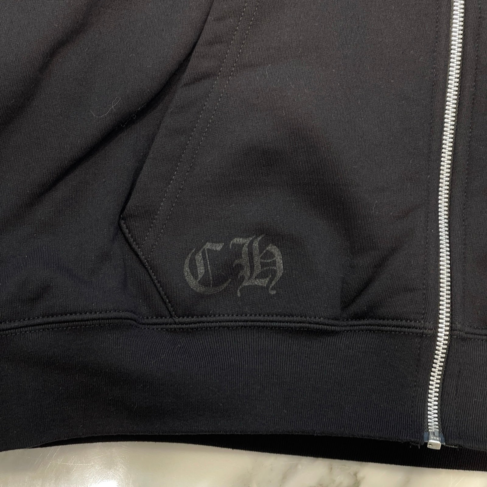 CHROME HEARTS ASPEN Exclusive Matty Boy Floral Cross Zip Up Hoodie