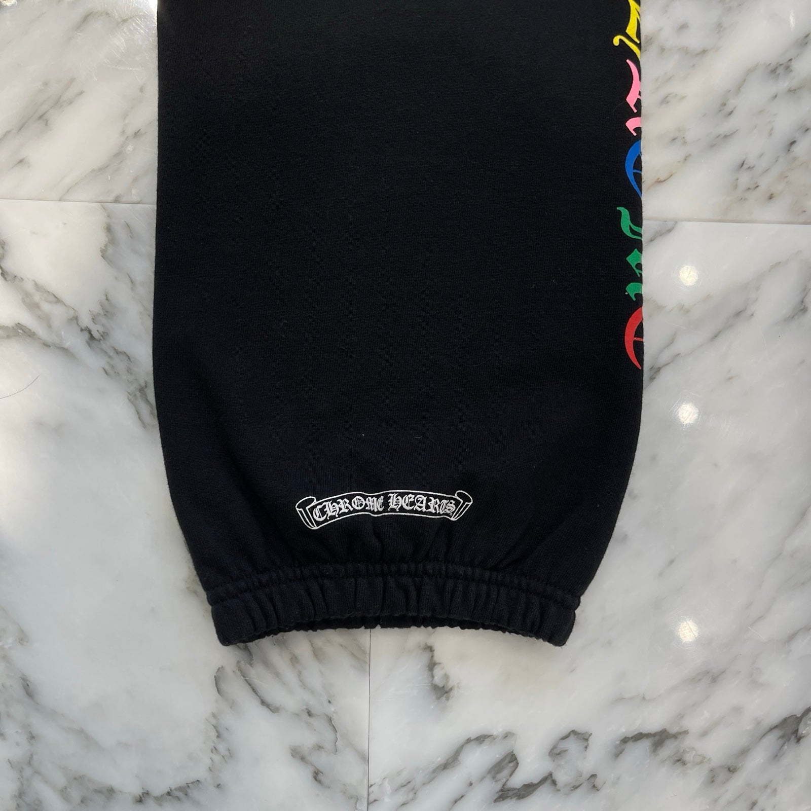 CHROME HEARTS MLTCOL CEM Sweat Long Pants Size XL クロムハーツ マルチカラー セメタリークロス スウェットロングパンツ サイズXL
