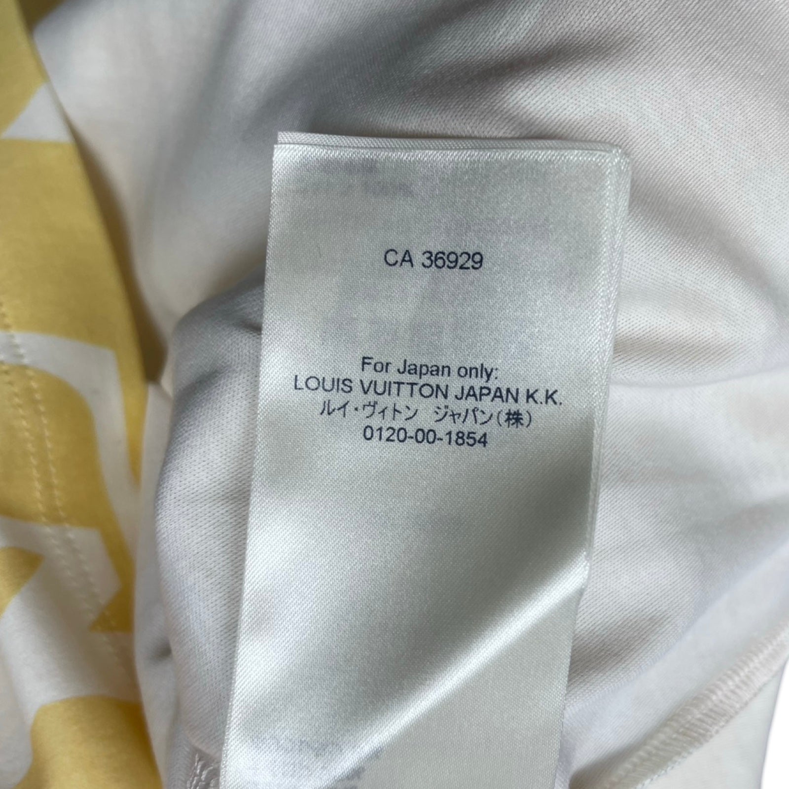 LOUIS VUITTON 2021SS Sunrise Monogram Gradation Flounce Sleeve Tee 1A8TLB Size S