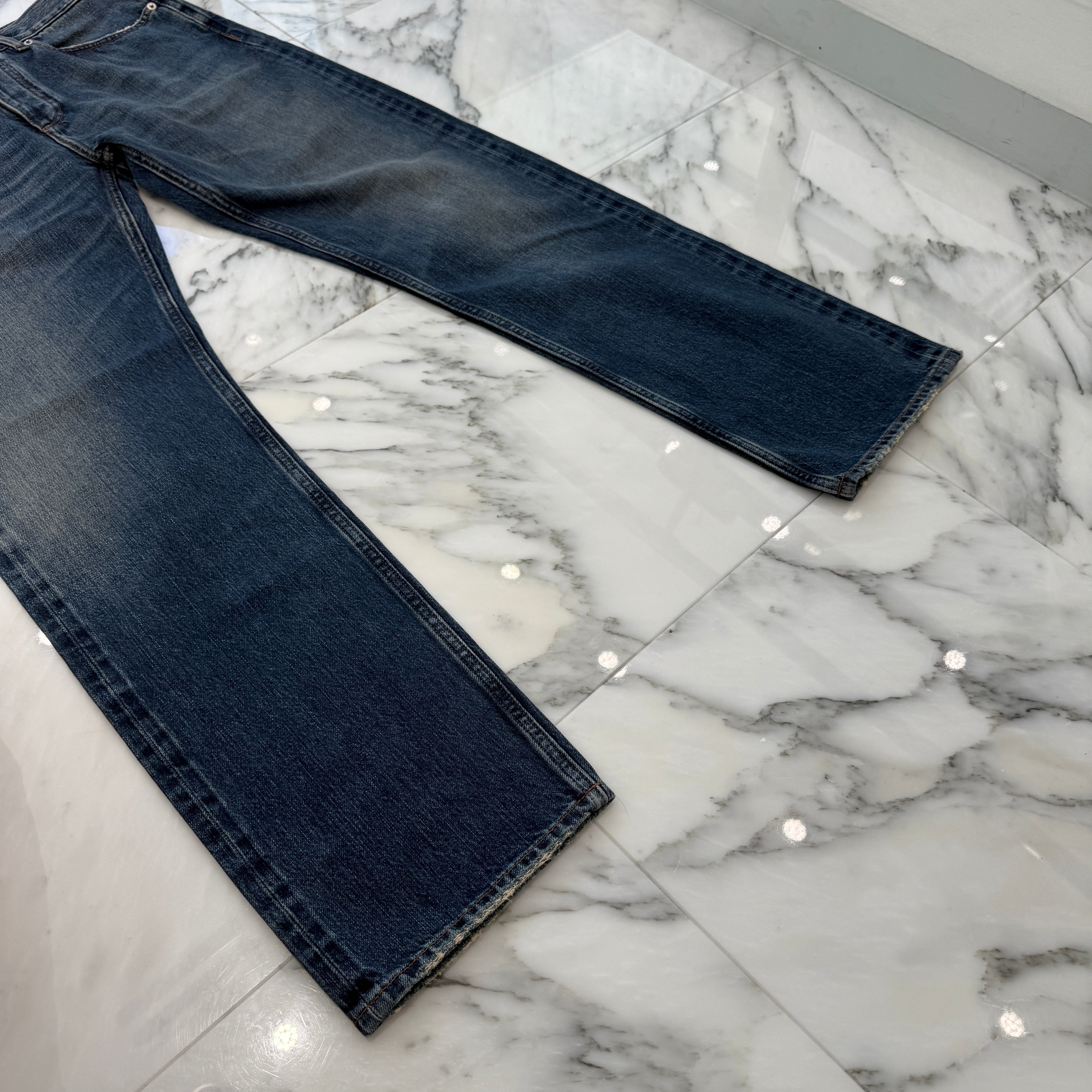 BURBERRY 2023AW Straight Fit Boot Cut Jeans 8071547 Size W32×L32 バーバリー ストレートフィット ブーツカットジーンズ サイズW32×L32