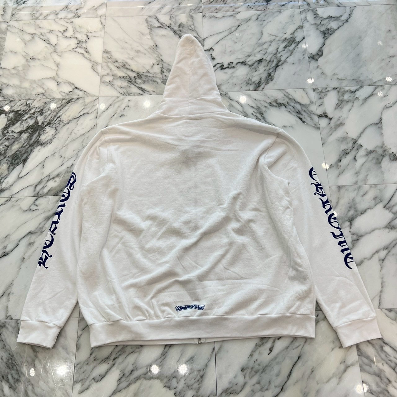 CHROME HEARTS Vertical Logo Zip Up Hoodie Size XL クロムハーツ ヴァーティカルロゴ ジップアップフーディー サイズXL