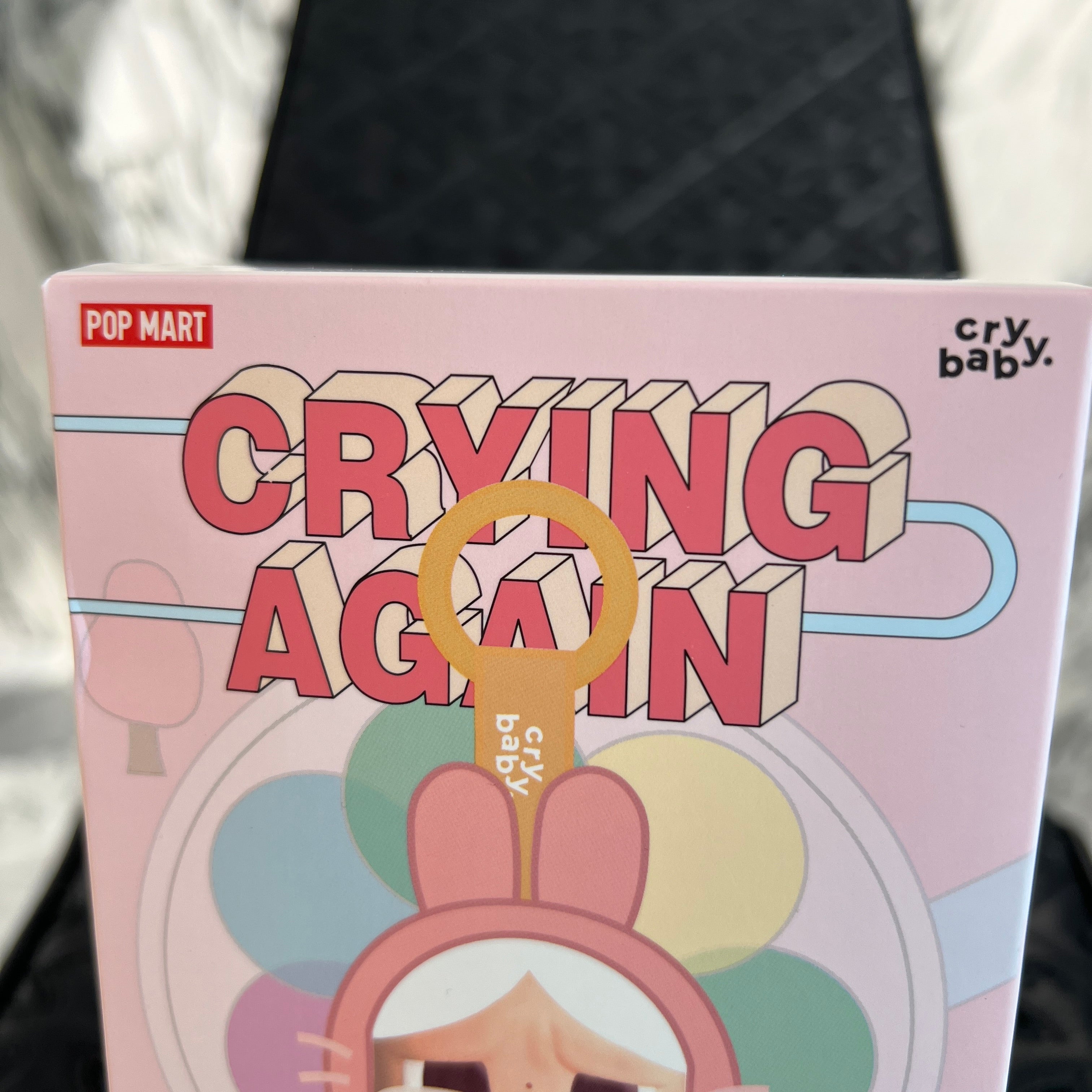 POP MART CRYBABY "CRYING AGAIN Series" Face Stuffed Toy ポップマート クライ・ベイビー "クライング・アゲイン" フェイス ぬいぐるみ ストラップ