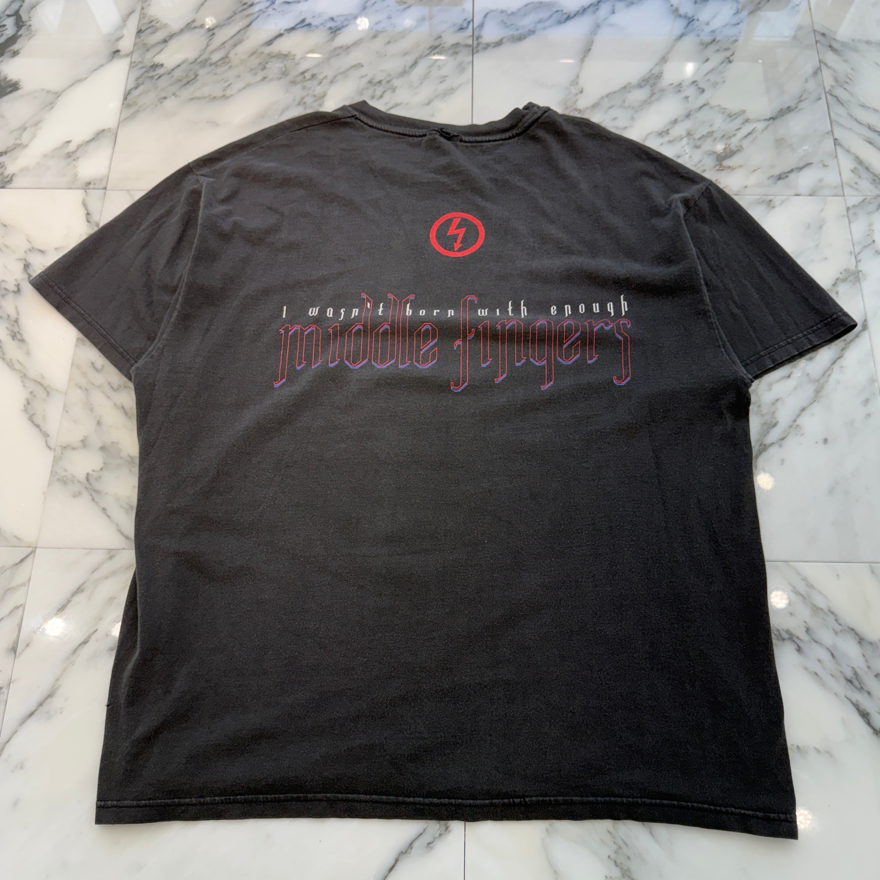 Vintage 90's MARILYN MANSON "middle fingers" S/S Tee 90's マリリンマンソン "ミドル フィンガーズ" Tシャツ