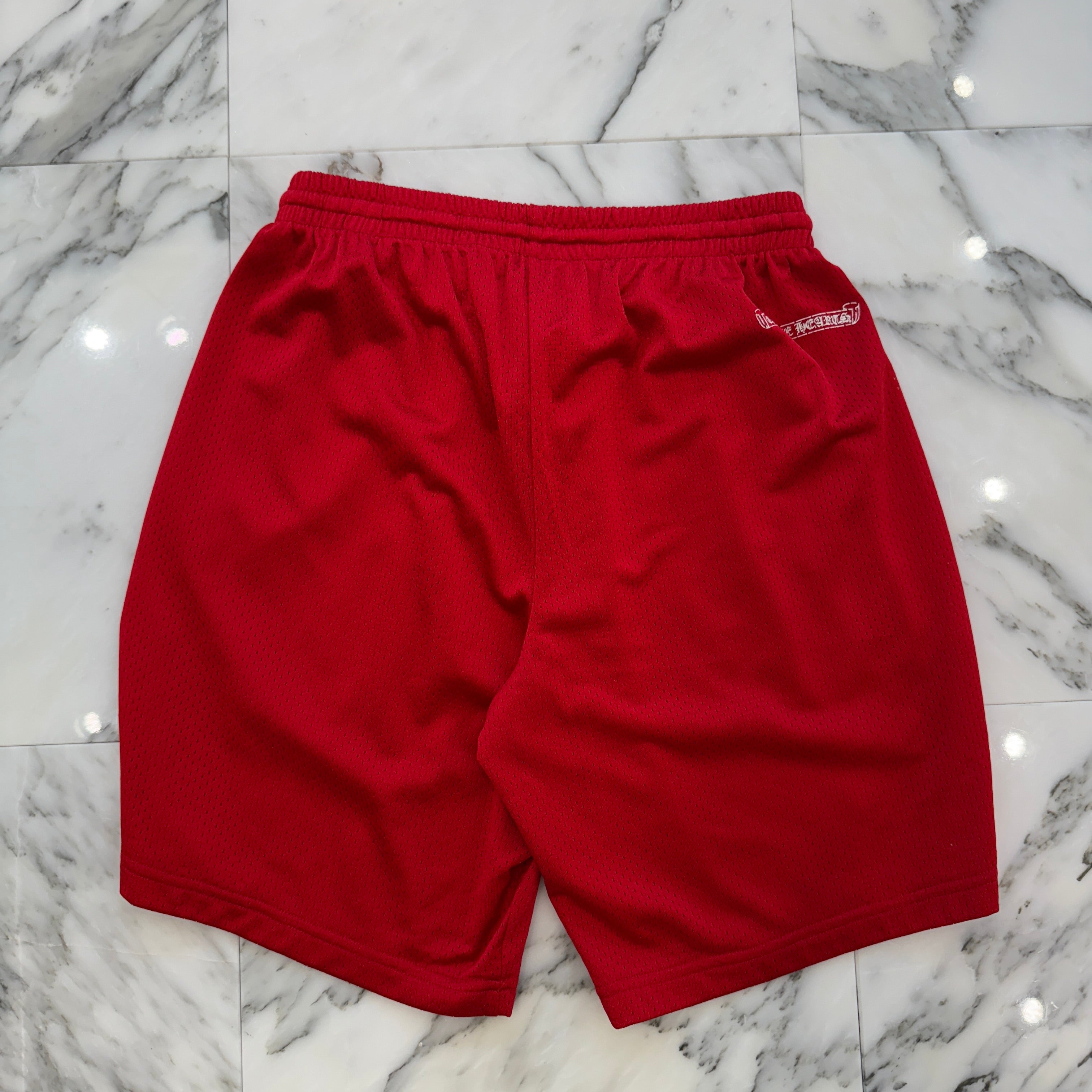 CHROME HEARTS × MATTY BOY "TEAM" Mesh Varsity Shorts Size L クロムハーツ × マッティボーイ チームメッシュバーシティ ショートパンツ サイズL