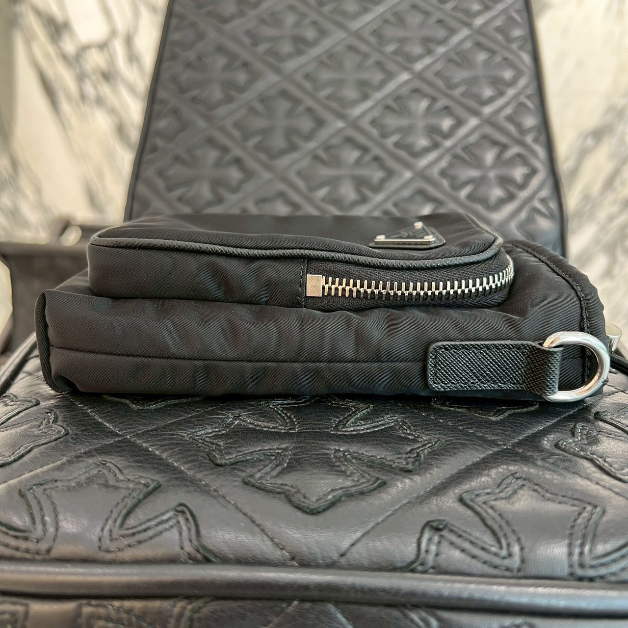 PRADA Re-Nylon Smart Phone Case 2ZH155_2DMI_F0002 プラダ リ・ナイロン スマートフォン ケース