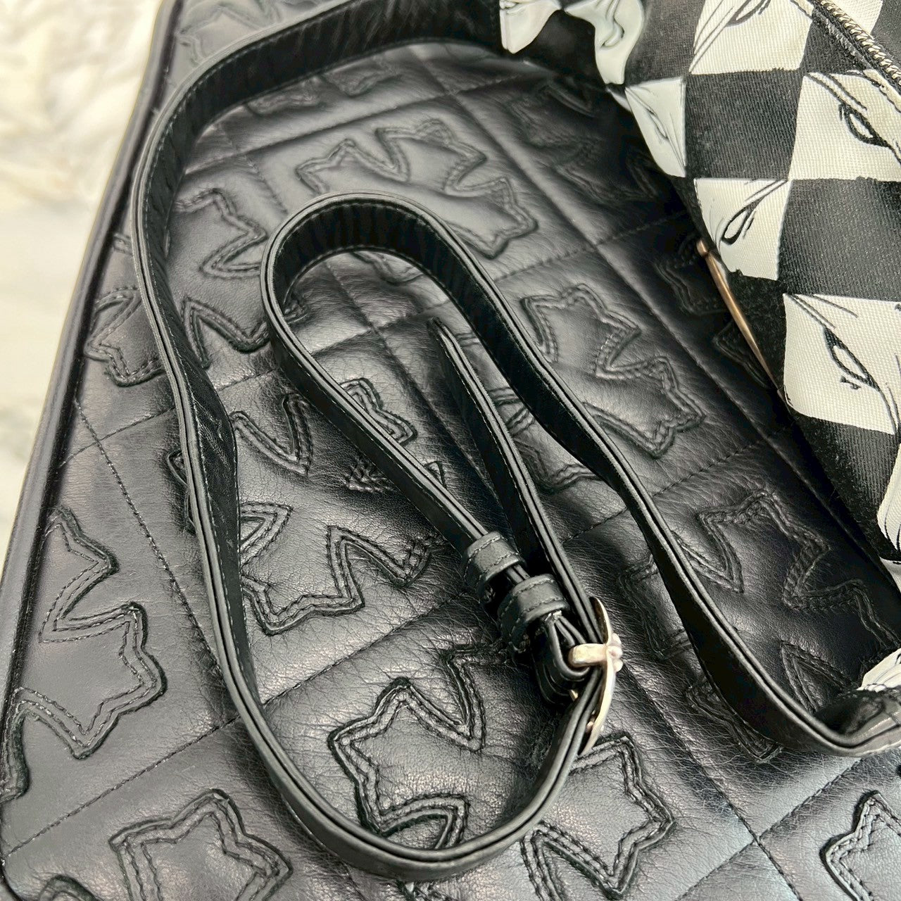 CHROME HEARTS × MATTY BOY PPO 99EYES SNAT PACK Mini Leather Waist Bag クロムハ―ツ × マッティボーイ PPO 99アイズ スナットパック ミニ レザーウエストバッグ