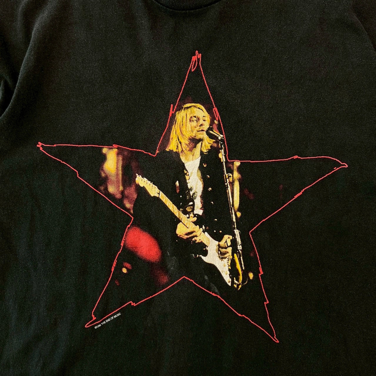 Vintage 90's NILVANA "KURT COBAIN" 1996 S/S Tee Size L 90's ニルバーナ "カートコバーン" 1996 Tシャツ サイズL