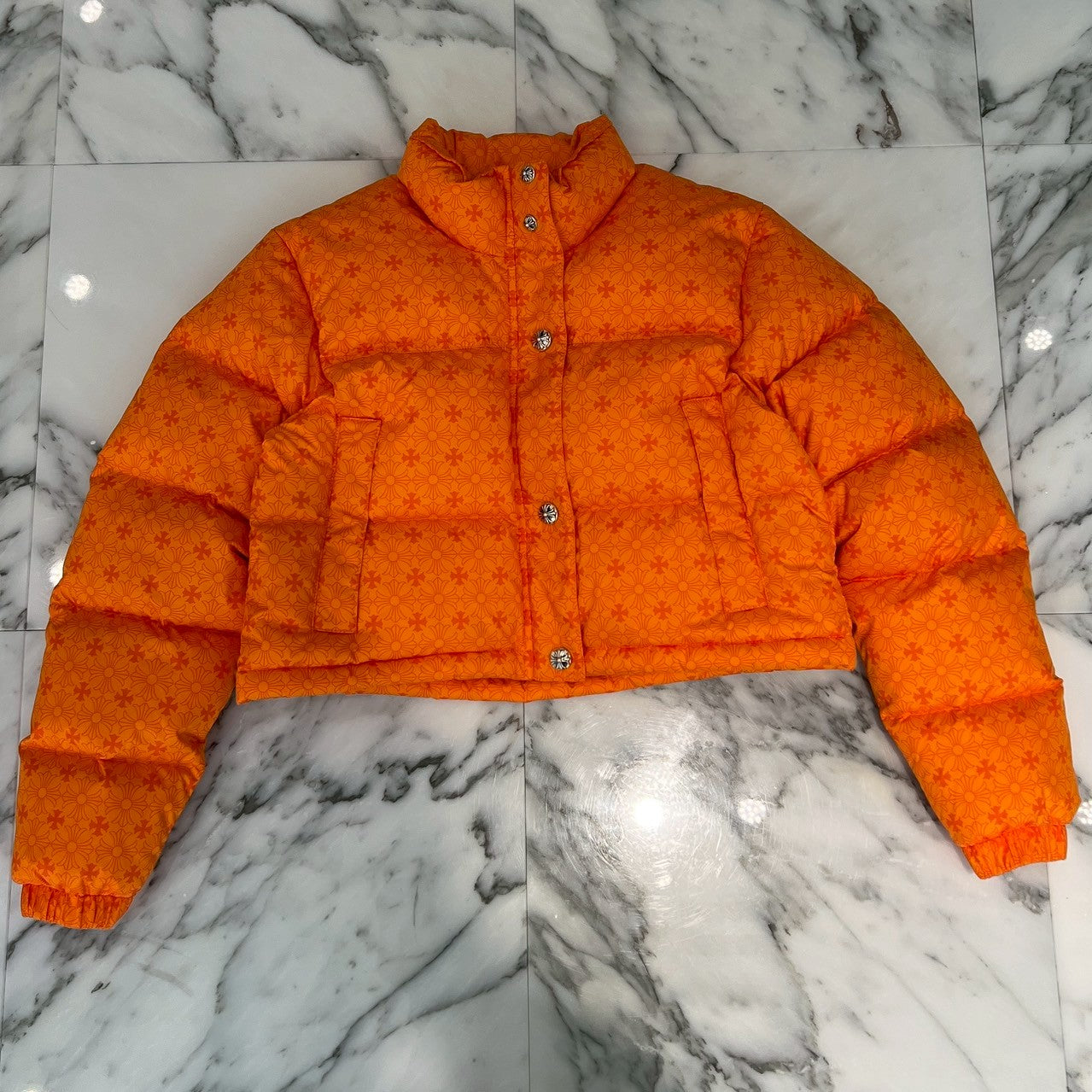 CHROME HEARTS CH Plus Stiff Down Jacket Size XS クロムハーツ CHプラス スティッフ ダウンジャケット サイズXS