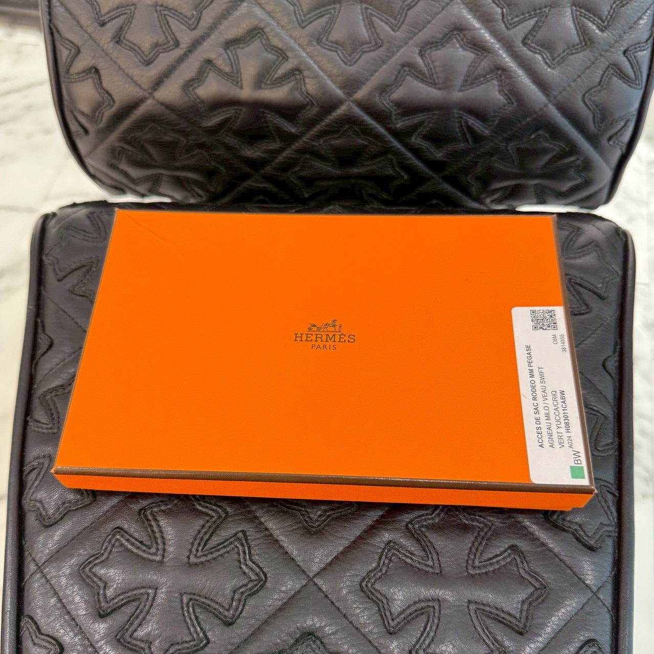 HERMES Rodeo Pegasus Charm MM W刻印 エルメス ロデオペガサスチャーム MM W刻印