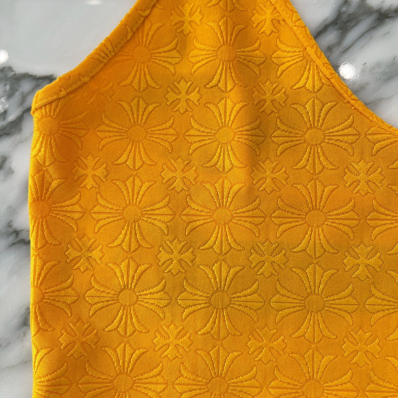 CHROME HEARTS CH Plus Pattern Horseshoe Rubber Print Camisole Size S クロムハーツ CHプラス柄 ホースシューラバープリント キャミソール サイズS