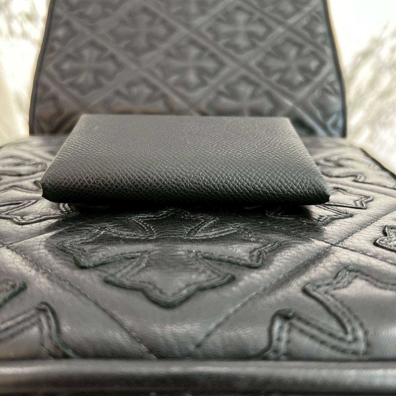 HERMES Calvi Duo Card Case 