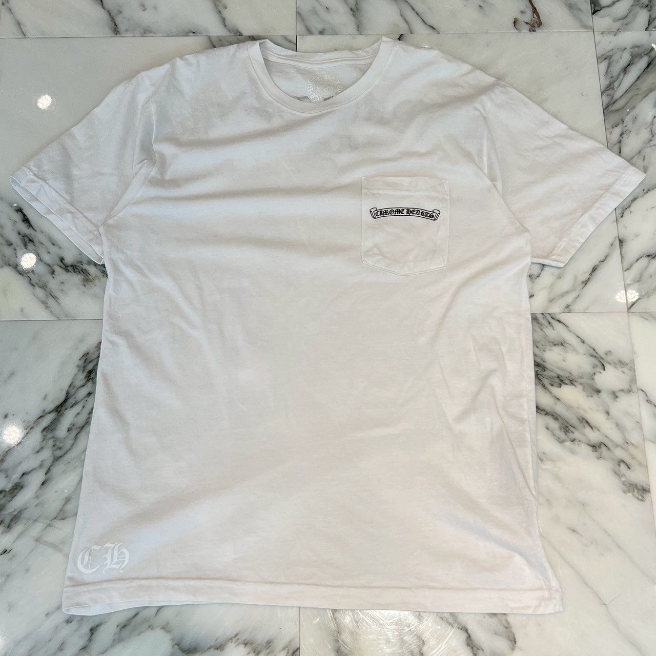 CHROME HEARTS Back Arch Logo USA Print Tee Size L クロムハーツ