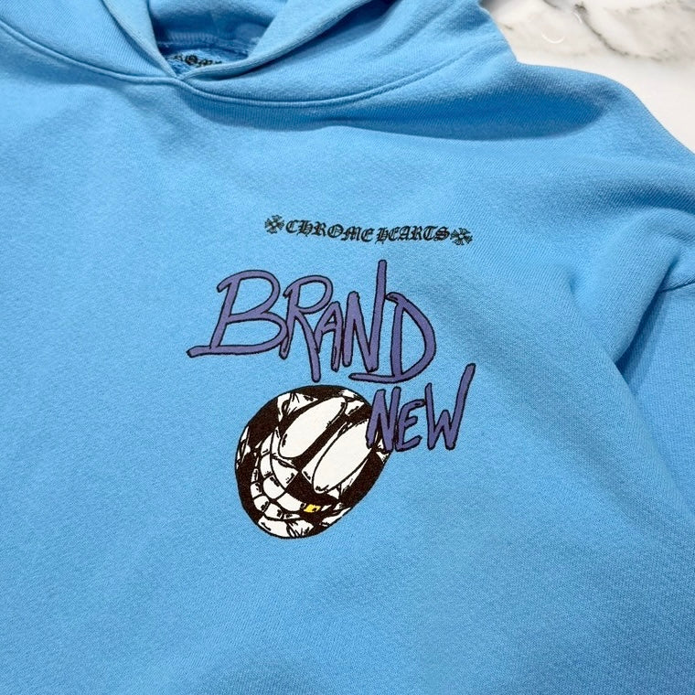 CHROME HEARTS × MATTY BOY 2024SS BRAIN NEW Pullover Hoodie Size XL クロムハーツ×マッティボーイ ブレインニュー プルオーバーフーディ サイズXL