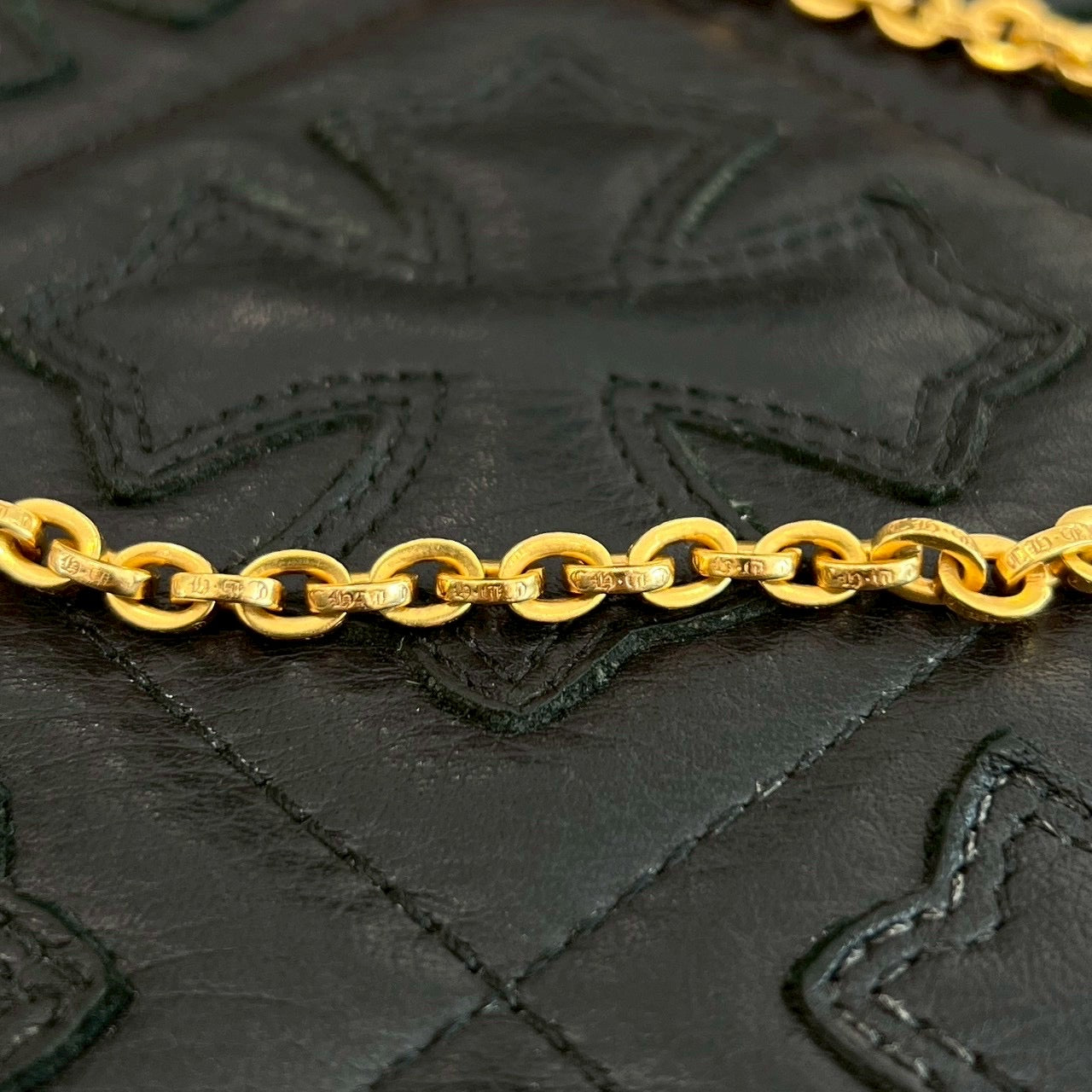 CHROME HEARTS 22K Paper Chain Necklace 20 Inch クロムハ―ツ 22K ペーパーチェーン ネックレス サイズ20インチ