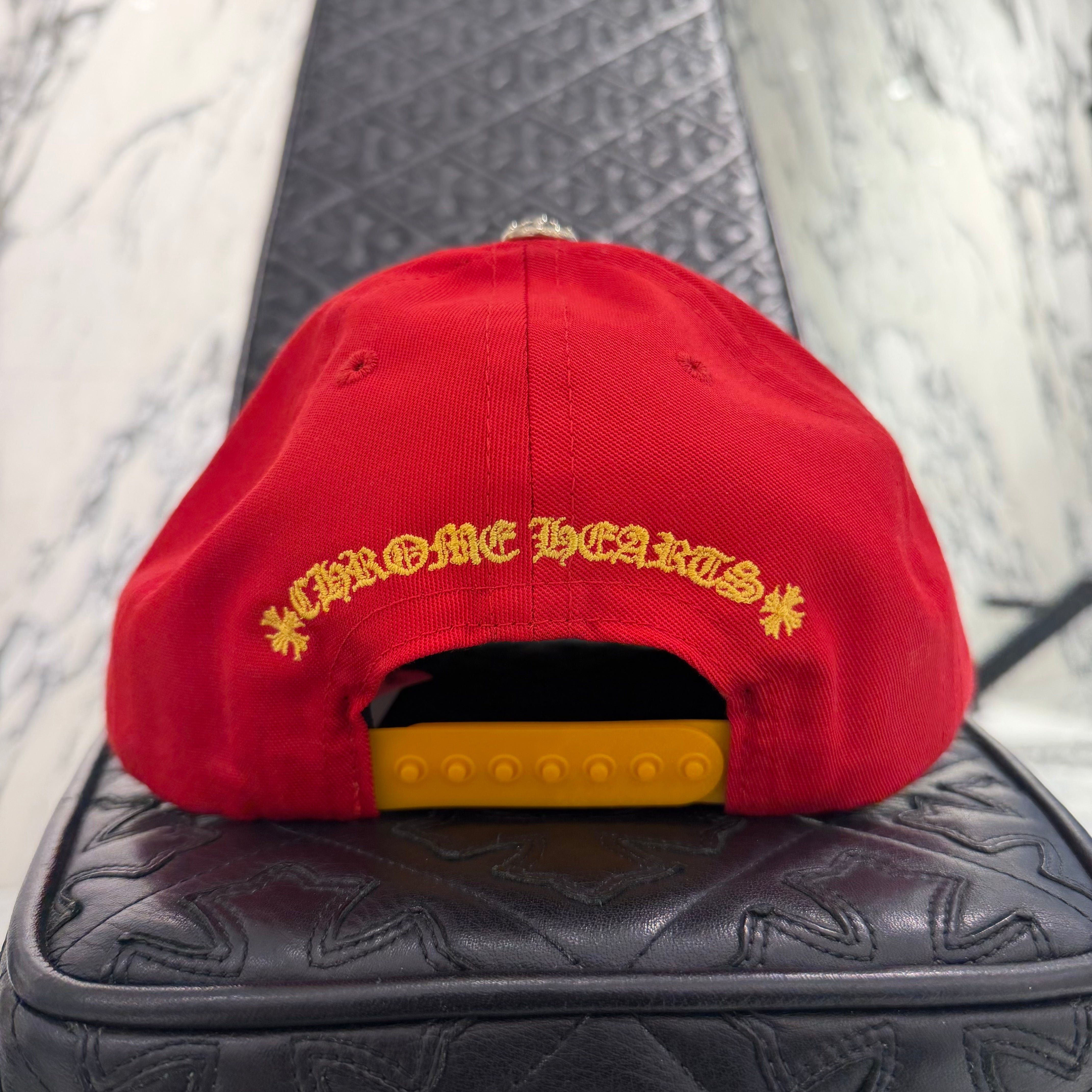 CHROME HEARTS LA Exclusive Limited CH Logo Embroidery Trucker Cap Size ONE SIZE (49-59) クロムハーツ LAエクスクルーシブリミテッド CHロゴ刺繍 トラッカーキャップ サイズONE SIZE (49-59)