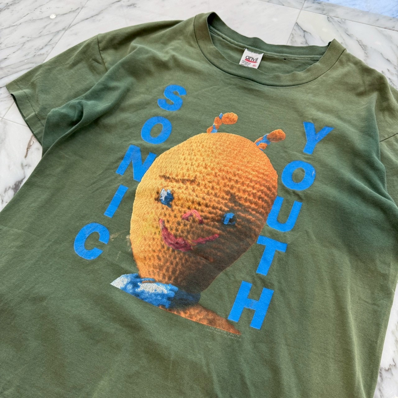 Vintage 90's SONIC YOUTH "Dirty" 1992 anvil Tee Size XL 90's ソニック・ユース "ダーティ" 1992 アンビル社製 Tシャツ サイズXL