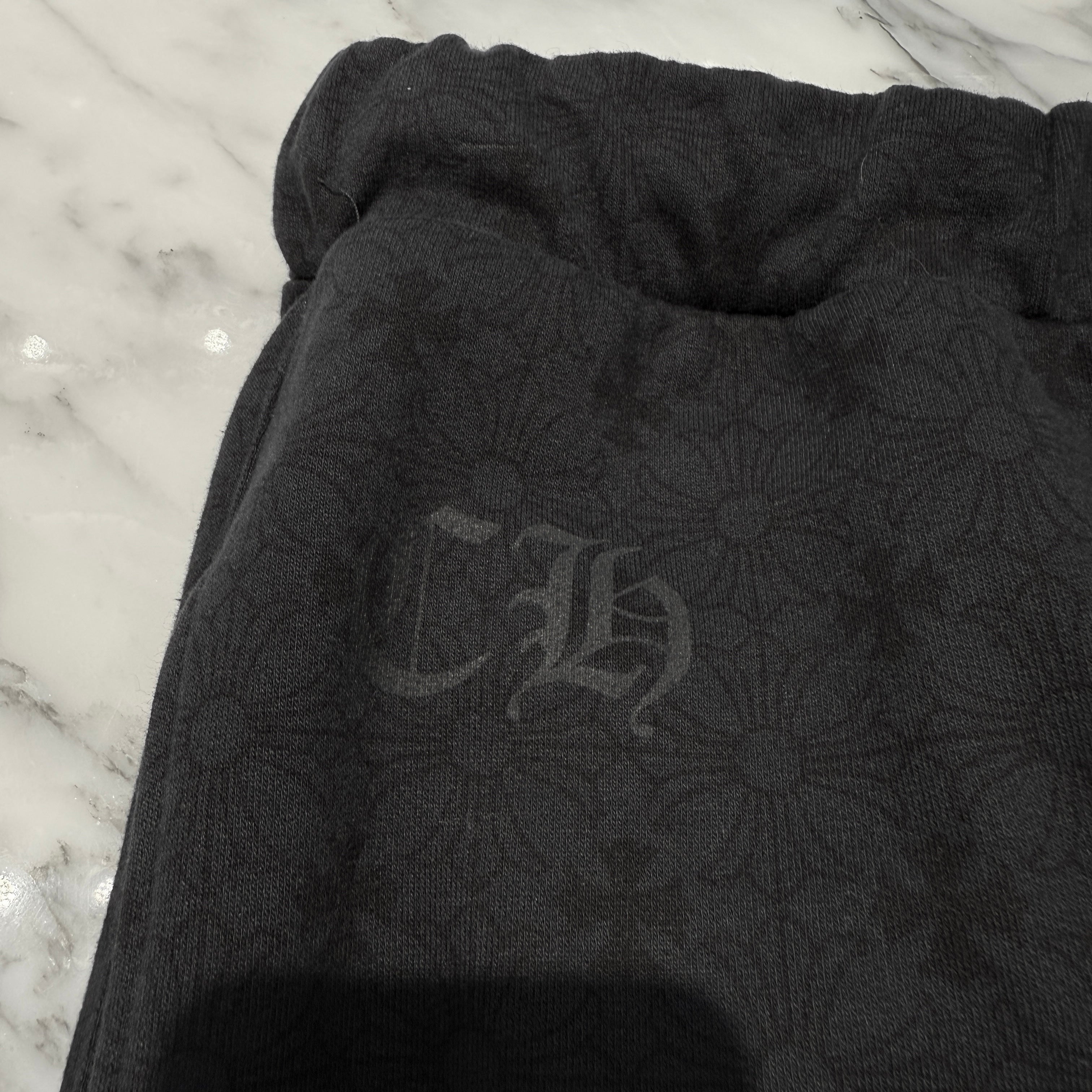 CHROME HEARTS CH Plus Horseshoe Fuck You Logo Sweat Long Pants Size L クロムハーツ CHプラス総柄 サイドロゴ ファックユー スウェットロングパンツ サイズL