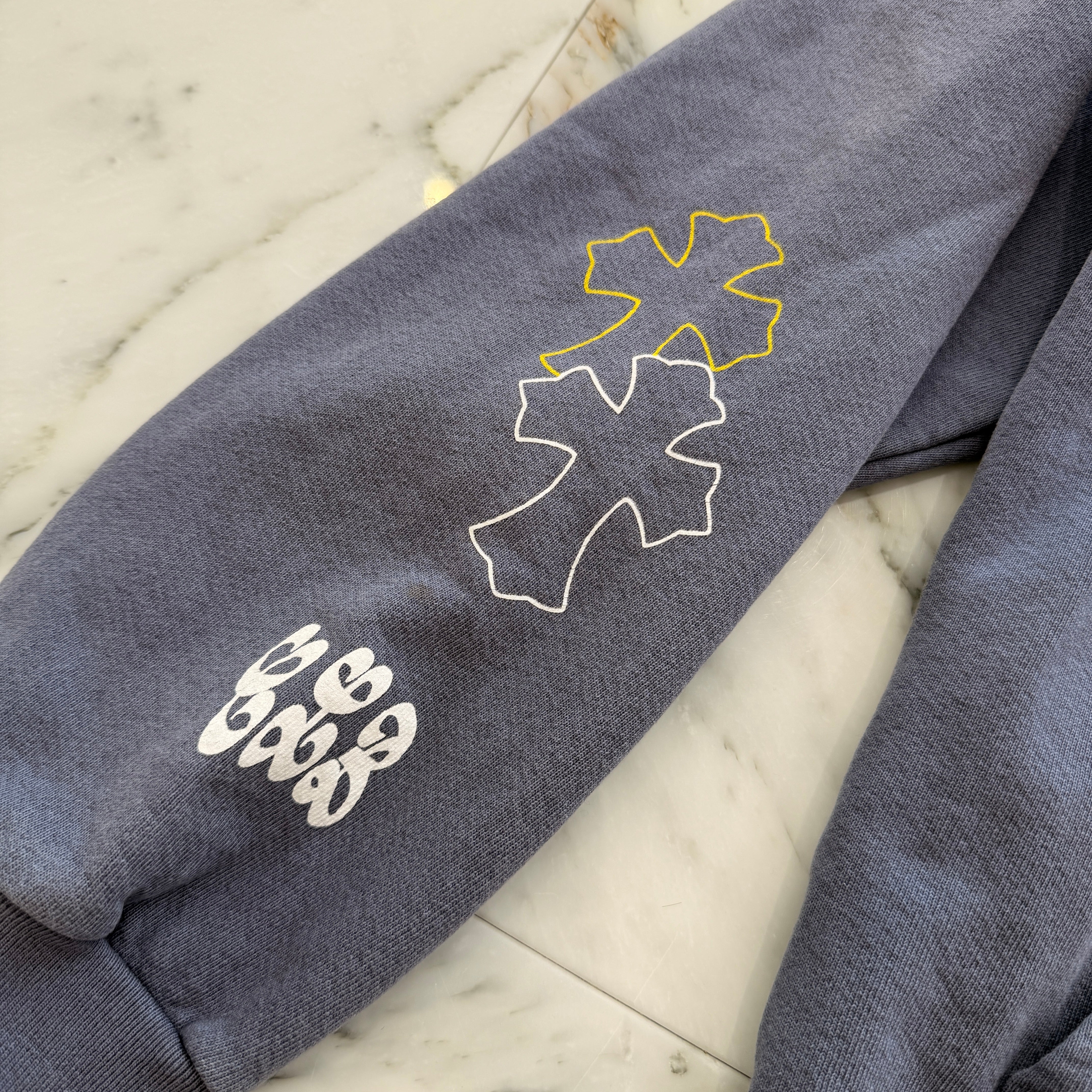 CHROME HEARTS × DRAKE 2021SS Certified Lover Boy Pullover Hoodie Size M クロムハーツ × ドレーク サーティファイド ラバーボーイ プルオーバー フーディ サイズM