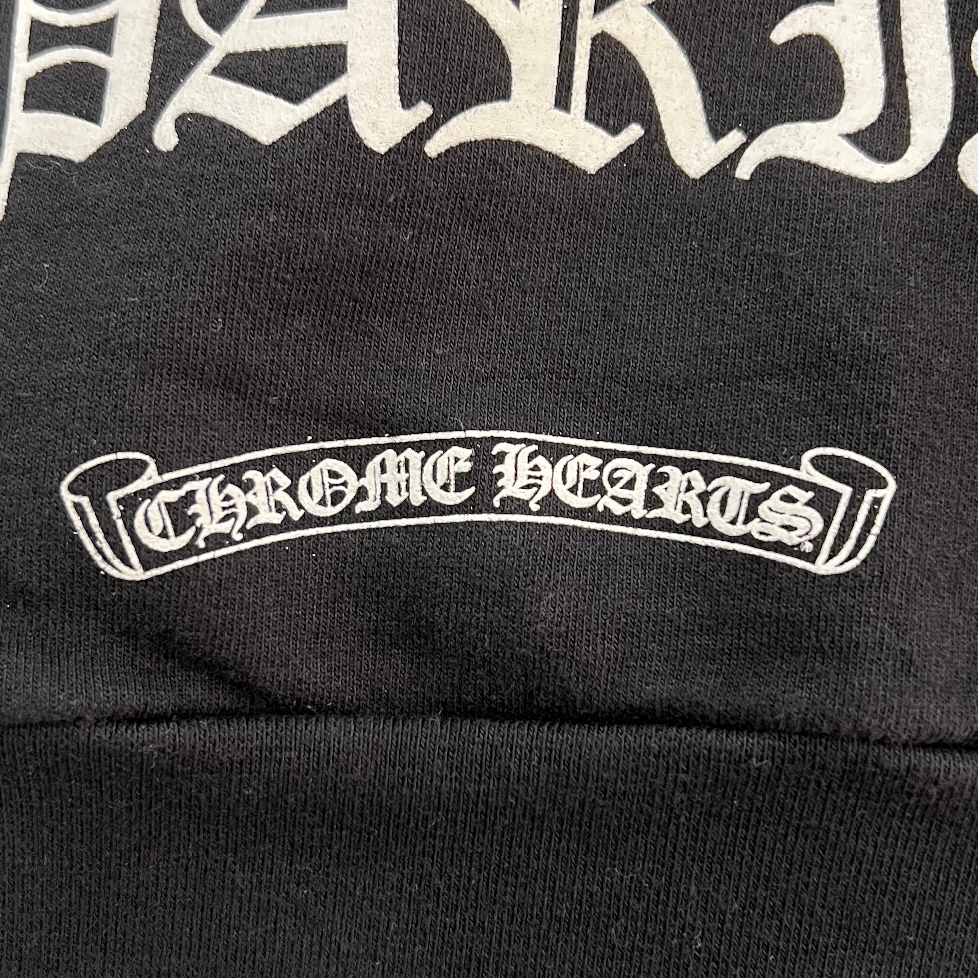 CHROME HEARTS Paris Limited Horseshoe Pullover Hoodie Size M クロムハーツ パリ限定 ホースシュー プルオーバーフーディ サイズM