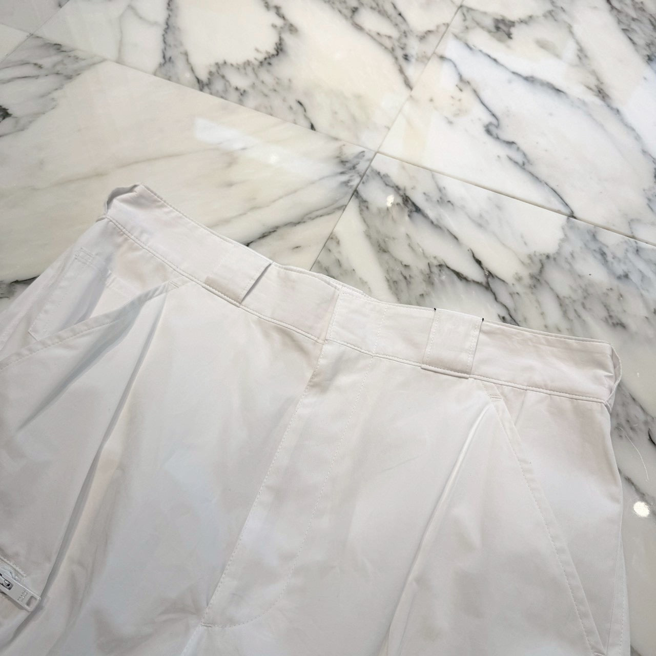 PRADA 2023SS Triangle Logo Plate Multi Pocket Cargo Pants SPH392 S000 1XV2 Size S プラダ トライアングル ロゴプレート マルチポケット カーゴパンツ サイズS