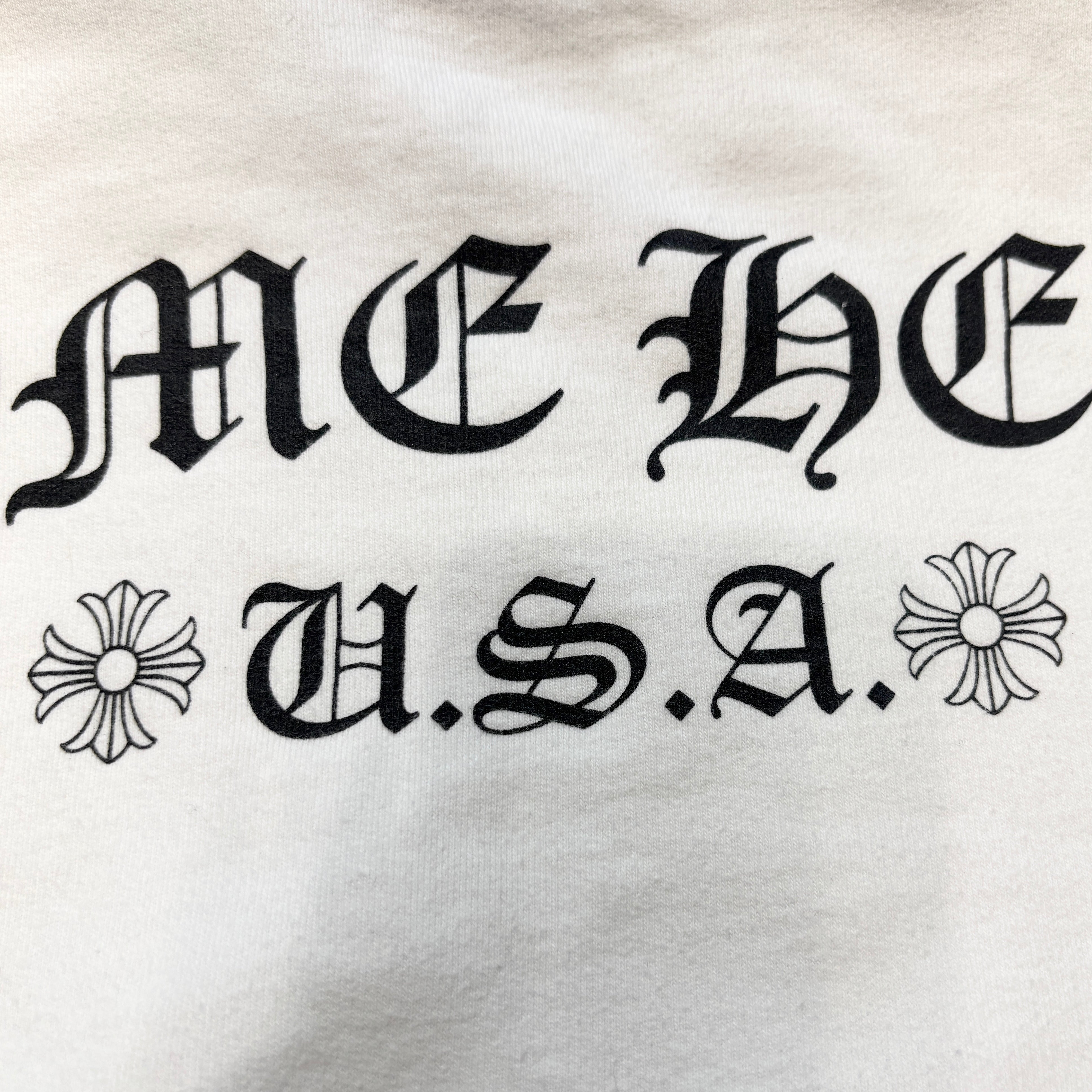 CHROME HEARTS Back Arch USA Logo Zip Up Hoodie Size L クロムハーツ バックアーチ USAロゴ ジップアップフーディーサイズL