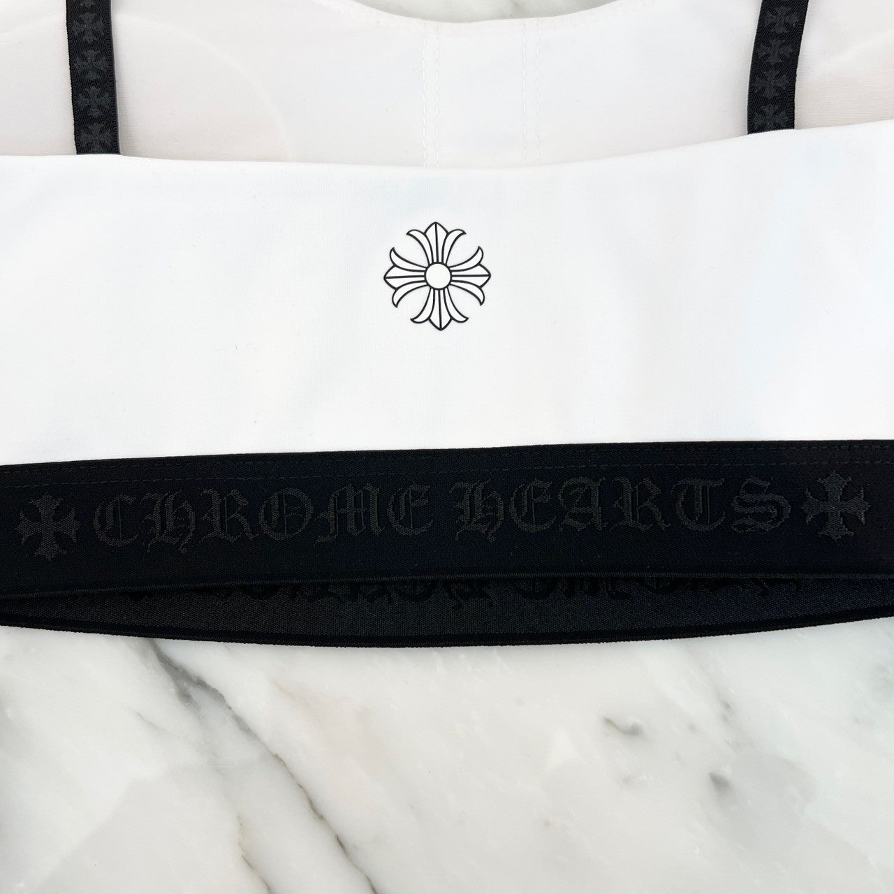 CHROME HEARTS CH Logo YOGA WEAR Cup in Bra Top Size S クロムハーツ CHロゴ ヨガウェア カップイン ブラトップ サイズS