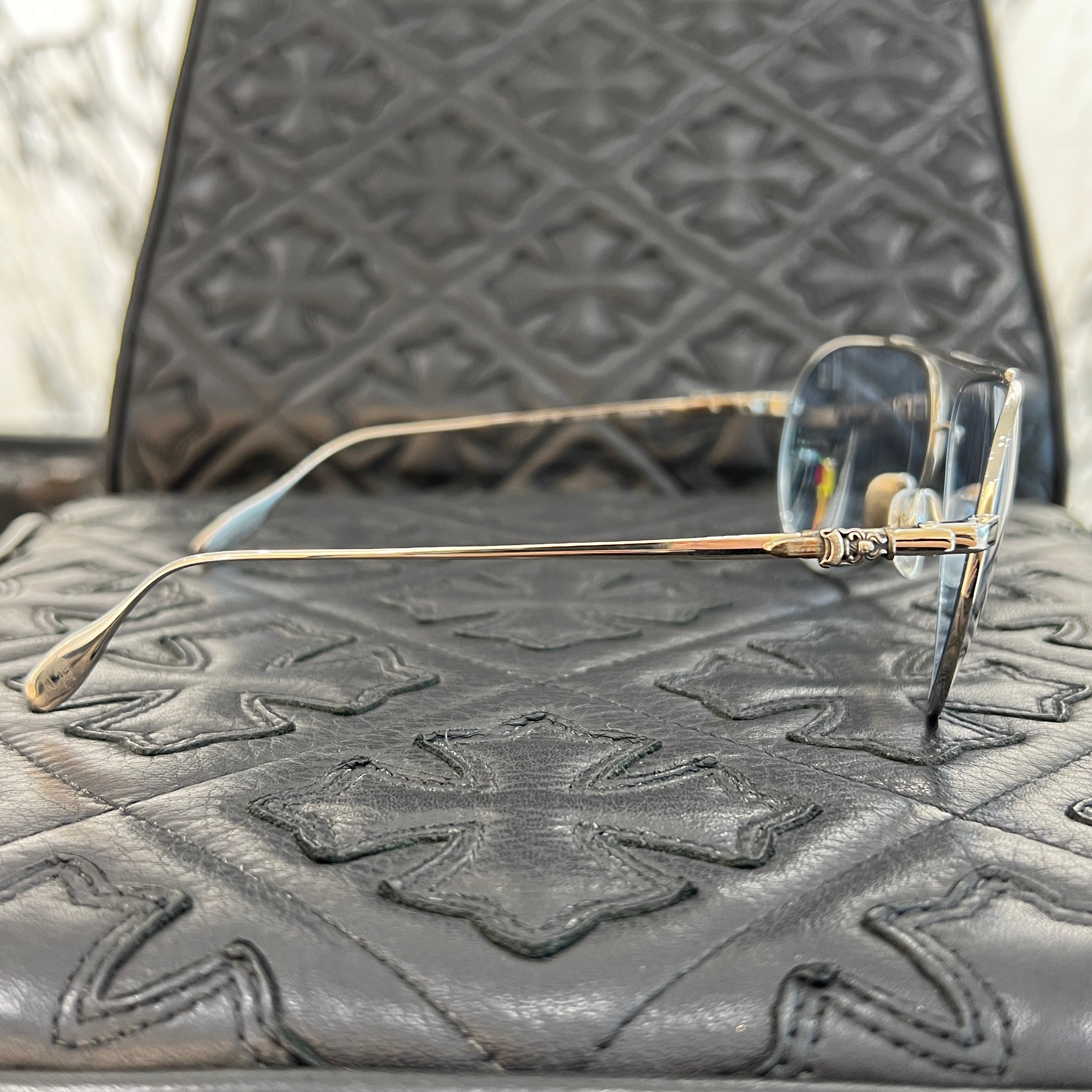 CHROME HEARTS STAINS IV Sunglasses Size 64口13-138 クロムハーツ ステイン IV サングラス サイズ64口13-138