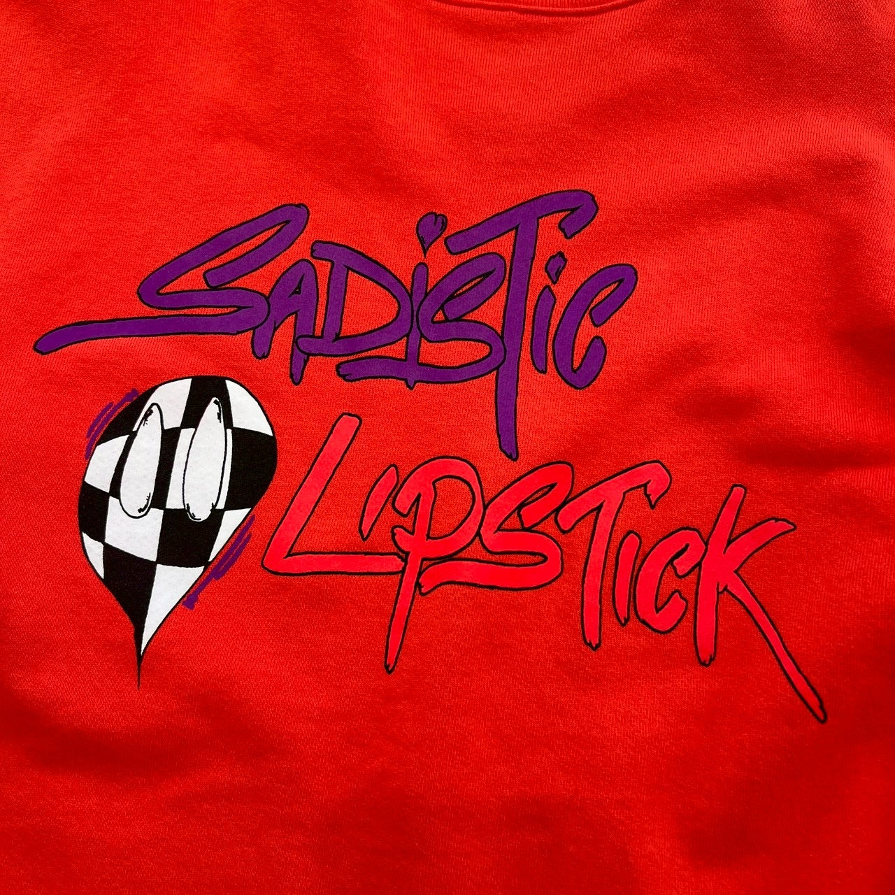 CHROME HEARTS × MATTY BOY 2023SS Sadistic Lipstick Sweatshirt Size XL クロムハーツ × マッティボーイ サディスティックリップスティック クルーネックスウェットシャツ サイズXL