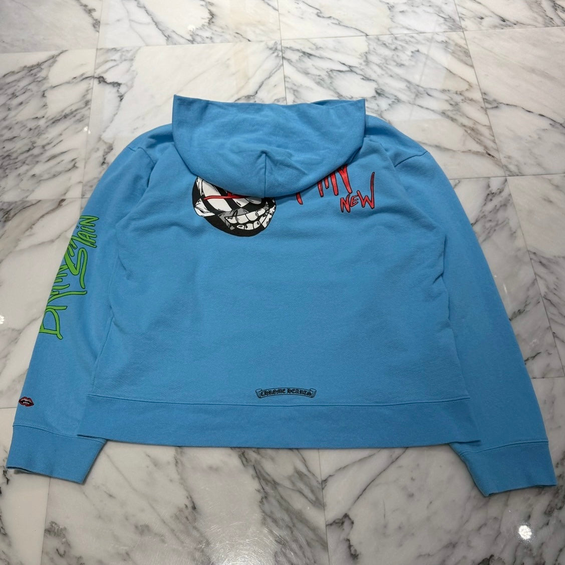 CHROME HEARTS × MATTY BOY 2024SS BRAIN NEW Pullover Hoodie Size XL クロムハーツ×マッティボーイ ブレインニュー プルオーバーフーディ サイズXL