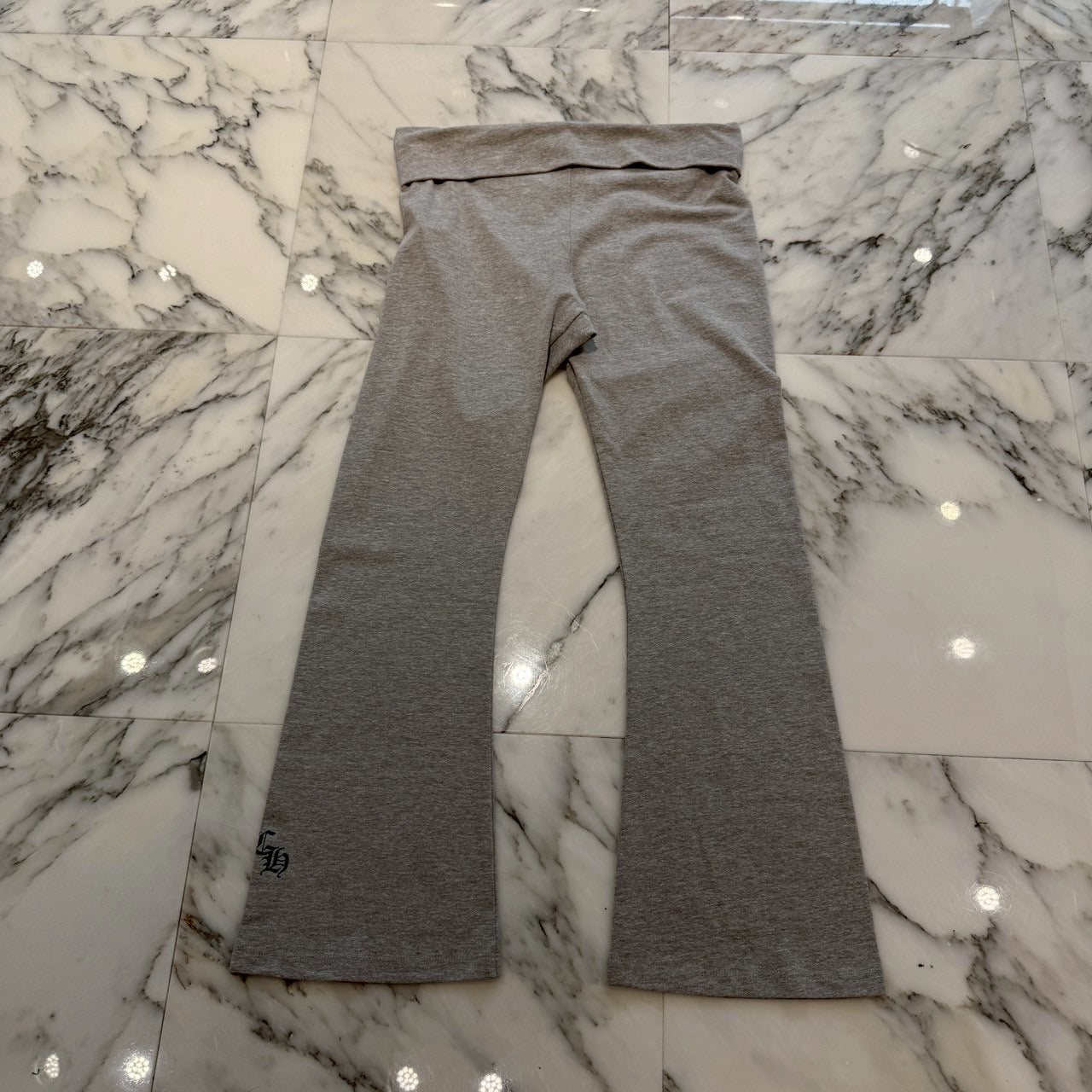 CHROME HEARTS Y Not CH Logo Print Flared Sweat Pants Size M クロムハーツ ワイノット CHロゴプリント フレア スウェットパンツ サイズM