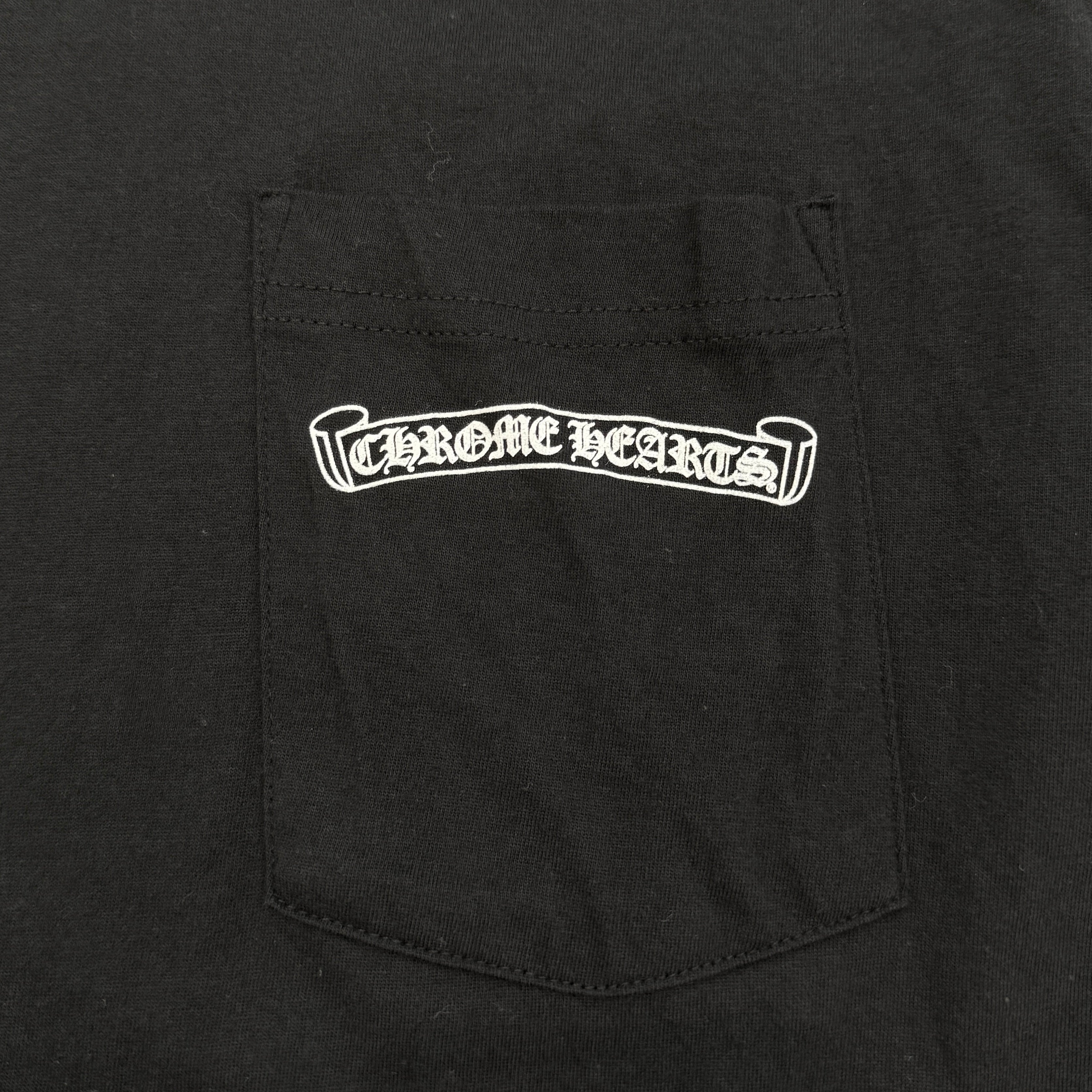CHROME HEARTS Back Scroll Tee Size S クロムハーツ バックスクロール Tシャツ サイズS