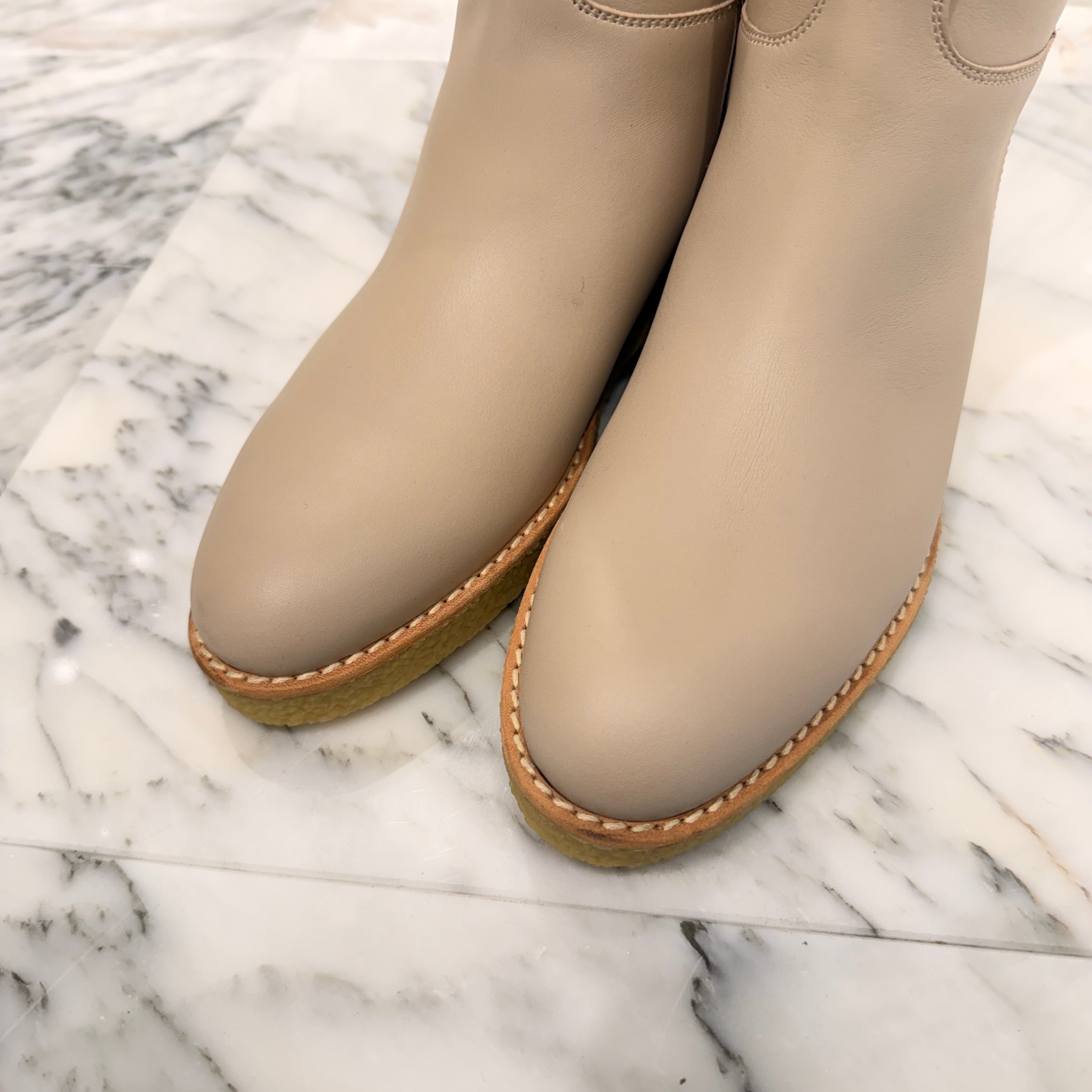 HERMES Kelly Belt Faustin Long Boots Size 35 エルメス ケリーベルトフォースティンロングブーツ サイズ35