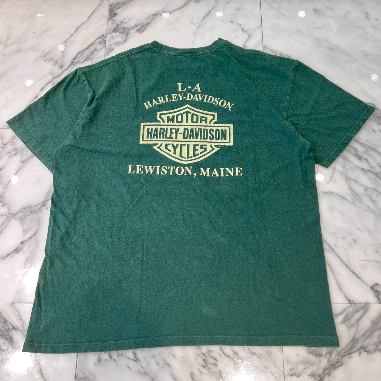 Vintage 00's Harley-Davidson "LEWISTON MAINE" S/S Tee 00's ハーレー・ダビットソン "リューイストン メイン" Tシャツ