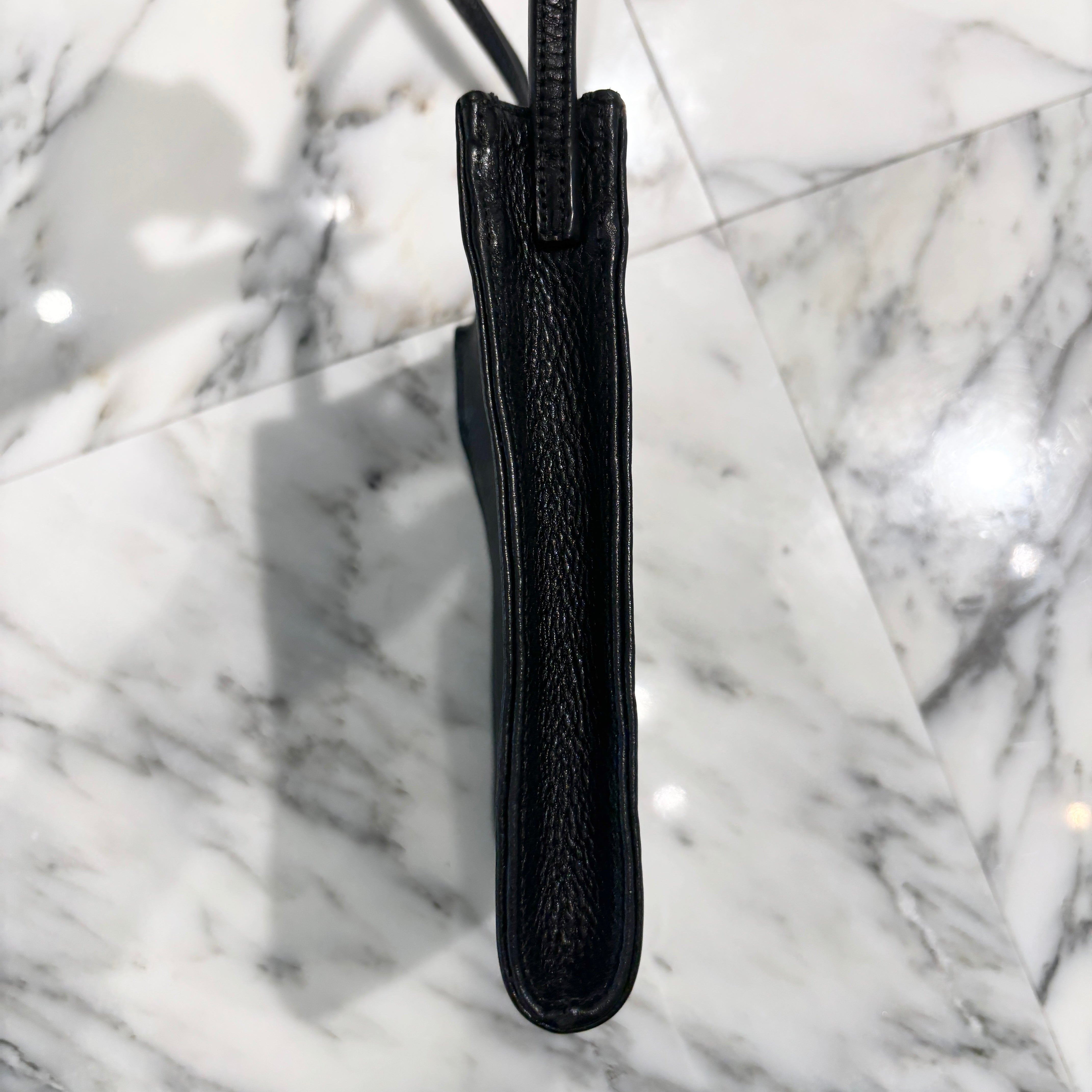 CHROME HEARTS BS Flare Square Pocket Leather Shoulder Bag クロムハ―ツ BSフレア スクエアポケット レザーショルダーバッグ