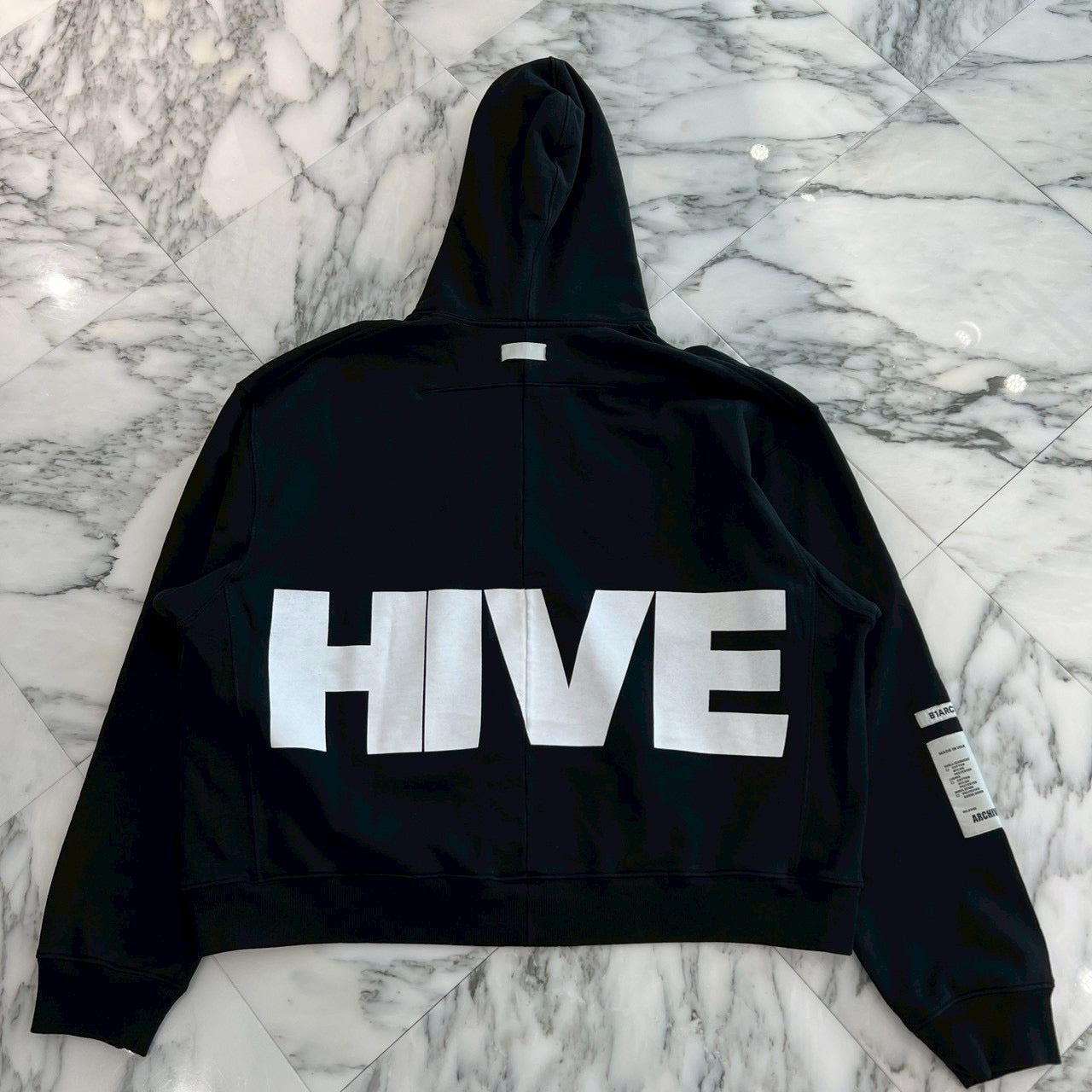 B1ARCHIVE 2024AW Over Size Side Panel Pullover Hoodie Size M ビーワンアーカイブ オーバーサイズ サイドパネル プルオーバーフーディー サイズM