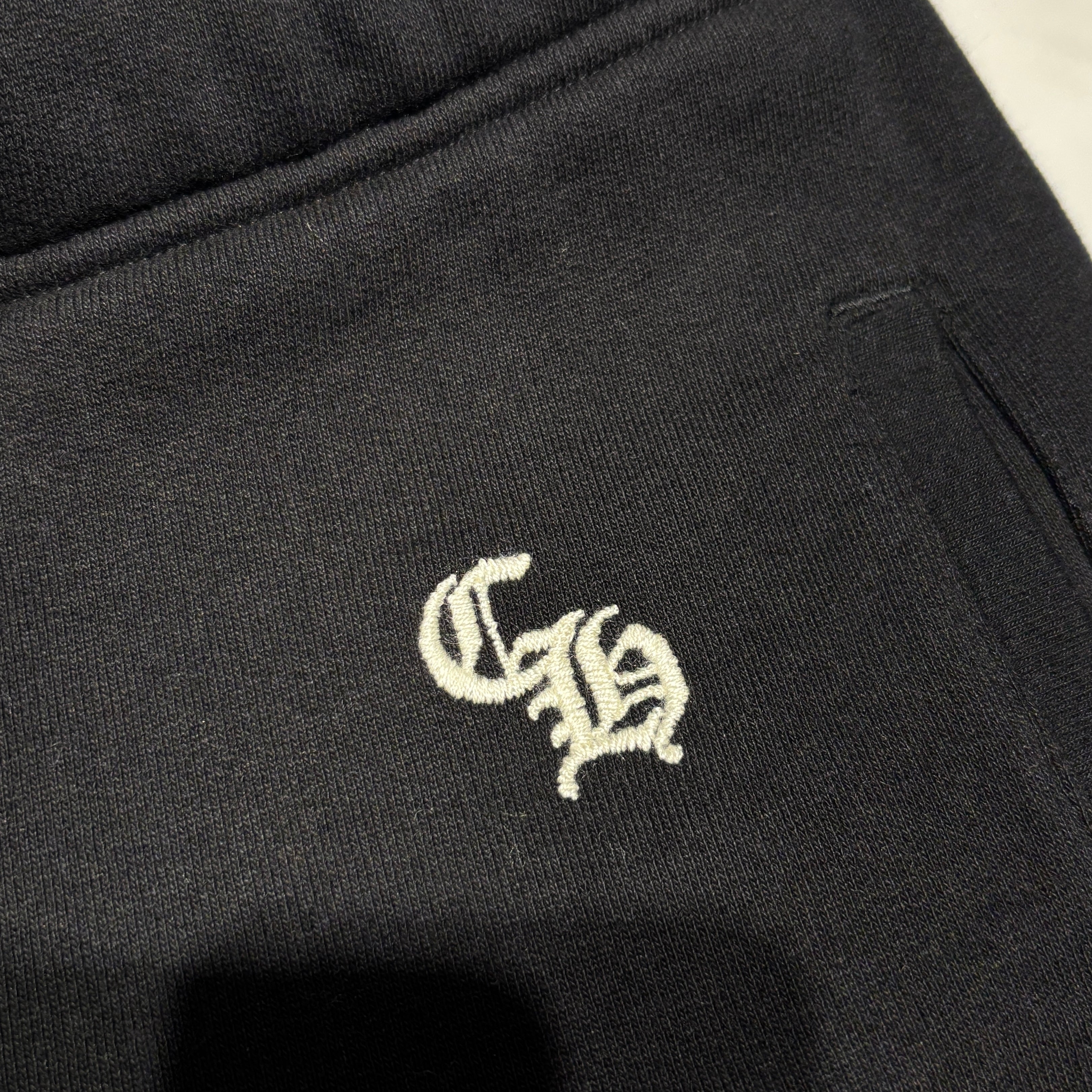 CHROME HEARTS Y NOT SLO RIDE Logo Sweat Half Pants Size S クロムハ―ツ ワイノット スローライド ロゴ スウェットハーフパンツ サイズS
