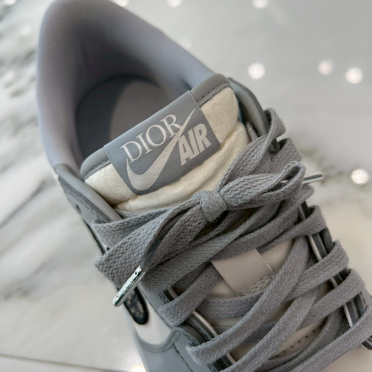 DIOR×NIKE 2020SS AIR JORDAN 1 LOW OG "AIR DIOR" Sneakers CN8608 002 Size 40.5（25.5cm）