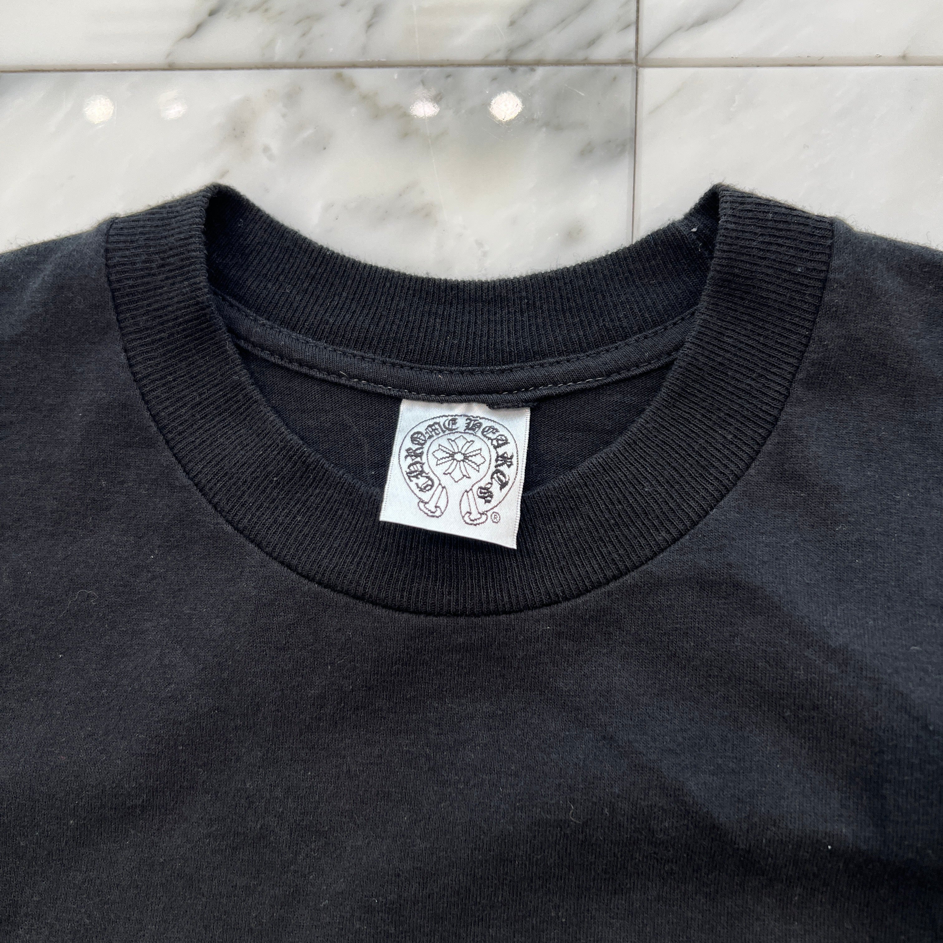 CHROME HEARTS CH Plus Block Cross Tee Size M クロムハーツ CHクロス ブロッククロスTシャツ サイズM