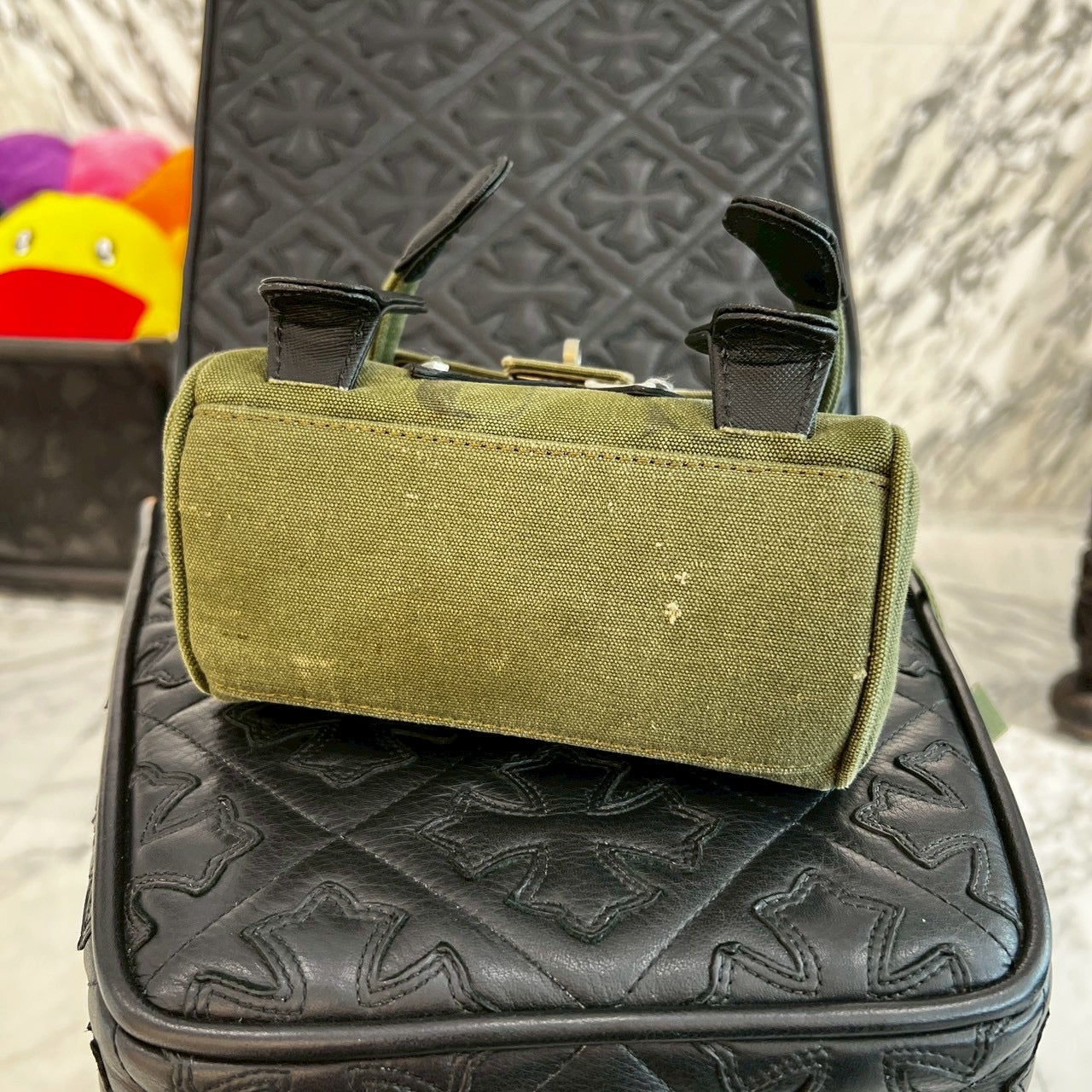 READY MADE × Dr.Woo MONSTER 2021AW Denim Shoulder Bag レディメイド×ドクター・ウー モンスター デニムショルダーバッグ